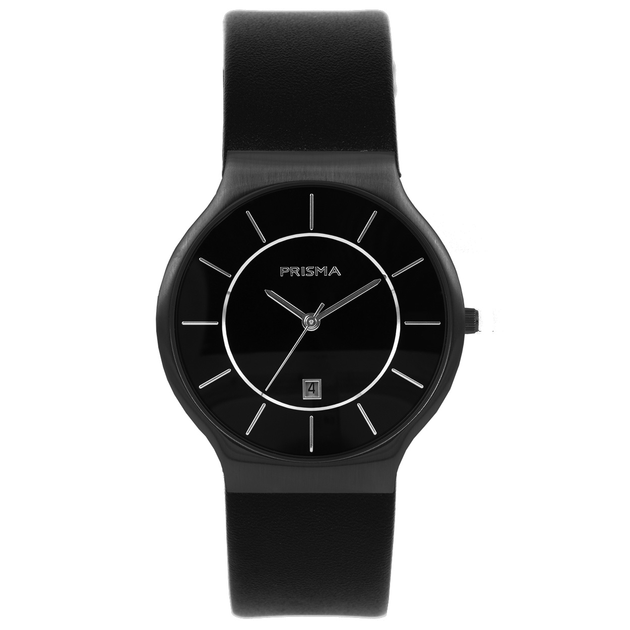 Algemeen
Geslacht: heren
Model: P.1804

Voordelen
- band echt leer zwart
- wijzerplaat zwart met zwarte streepjes
- slimeline model (minder dan 9 mm dik)
- datum
- spat waterdicht: handenwassen, regen
- quartz
- maat kast 36mm (breedte) 8mm (dikte)