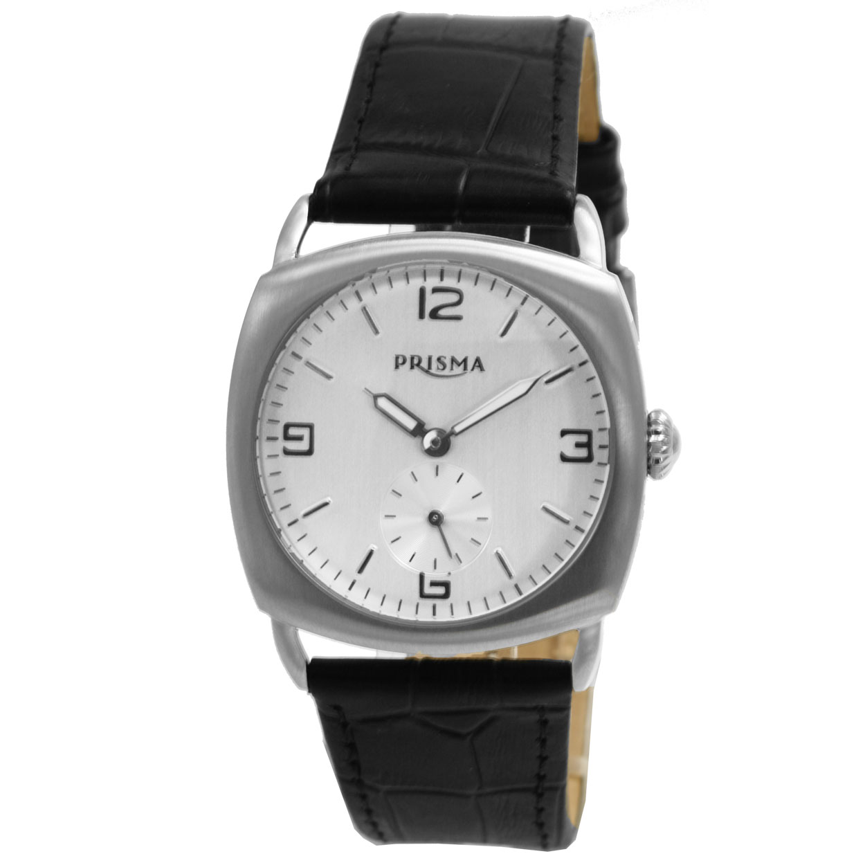 JPG 248322 33C621007  
Kast Breedte: 38mm
Kast dikte: 11mm
Kast materiaal: All Stainless
Uurwerk: Miyota
Waterdichtheid: 3bar
Horlogeband:  Zwart leer met All Stainless Steel gesp
Maat aansluiting band: 24mm
Wijzerplaat : Zilver
Licht functie: Glow in the dark