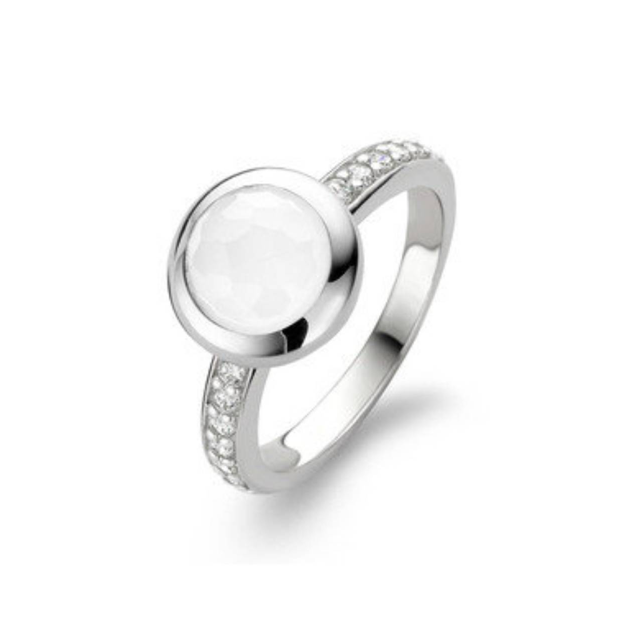 Ti sento zilveren Ti Sento Ring 12011WM/54