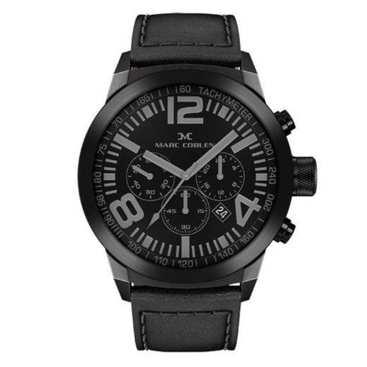 Marc Coblen horloge met verwisselbare lunette.
