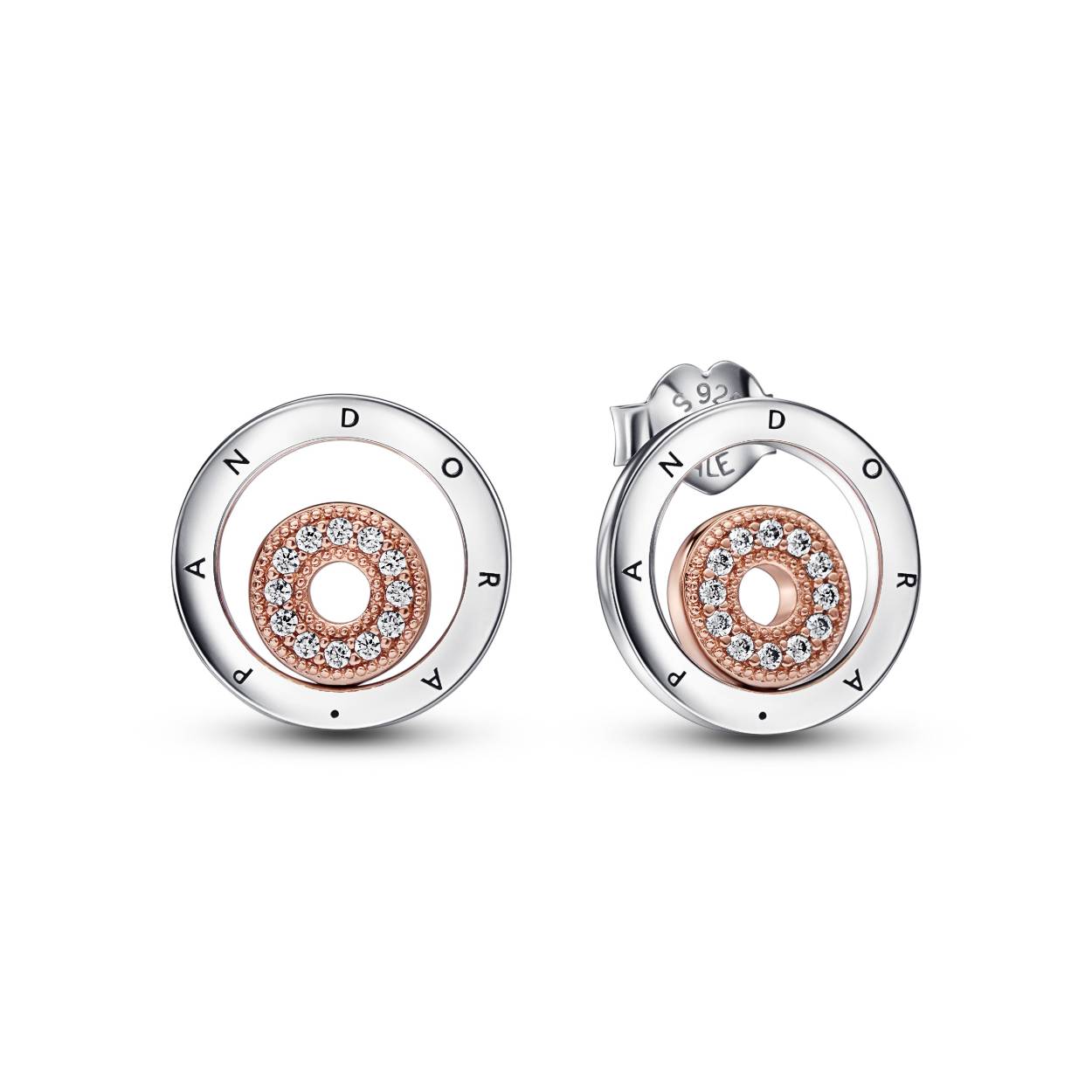 Pandora oorstekers logo bicolor - 282314C01
