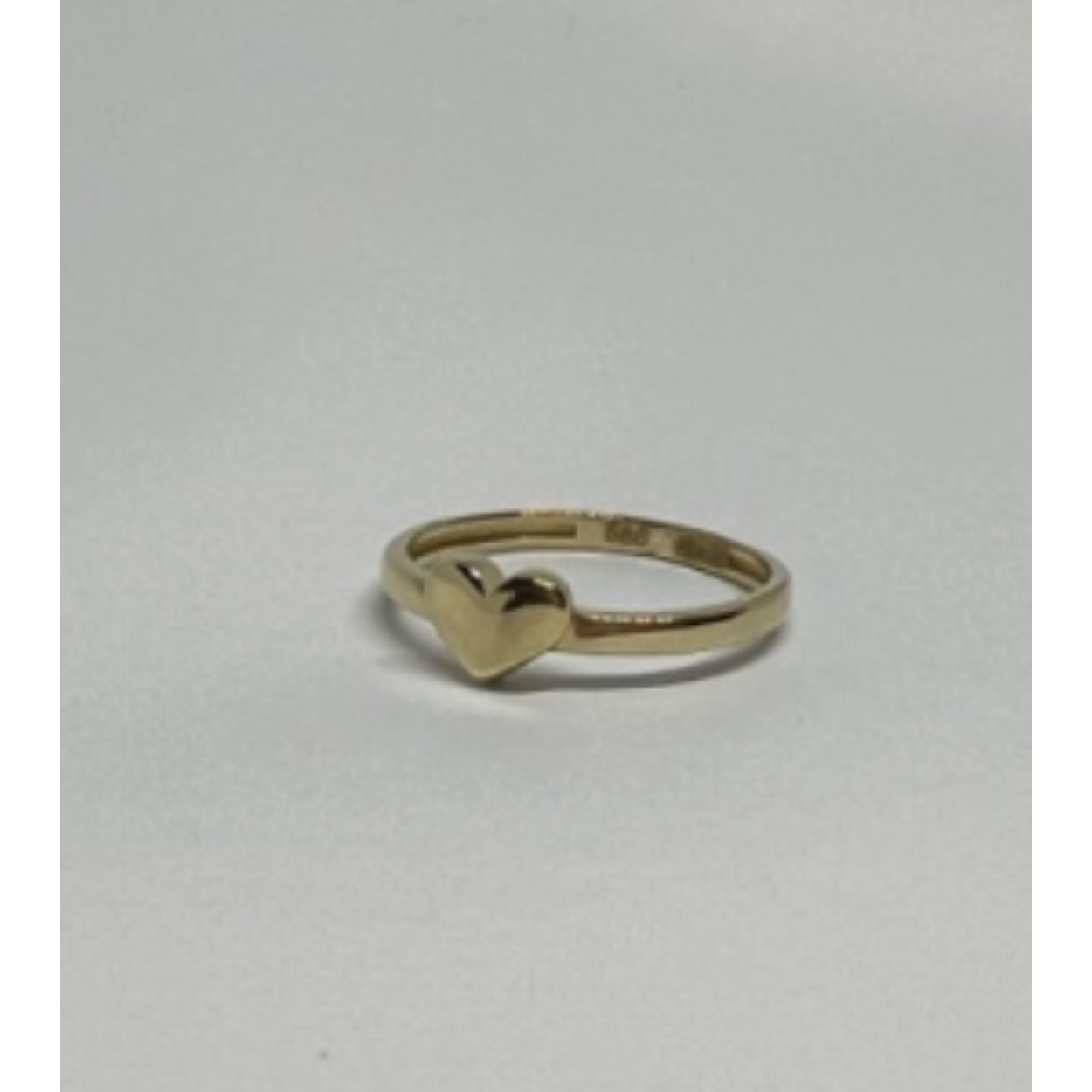 14 karaat gouden hartjes ring 