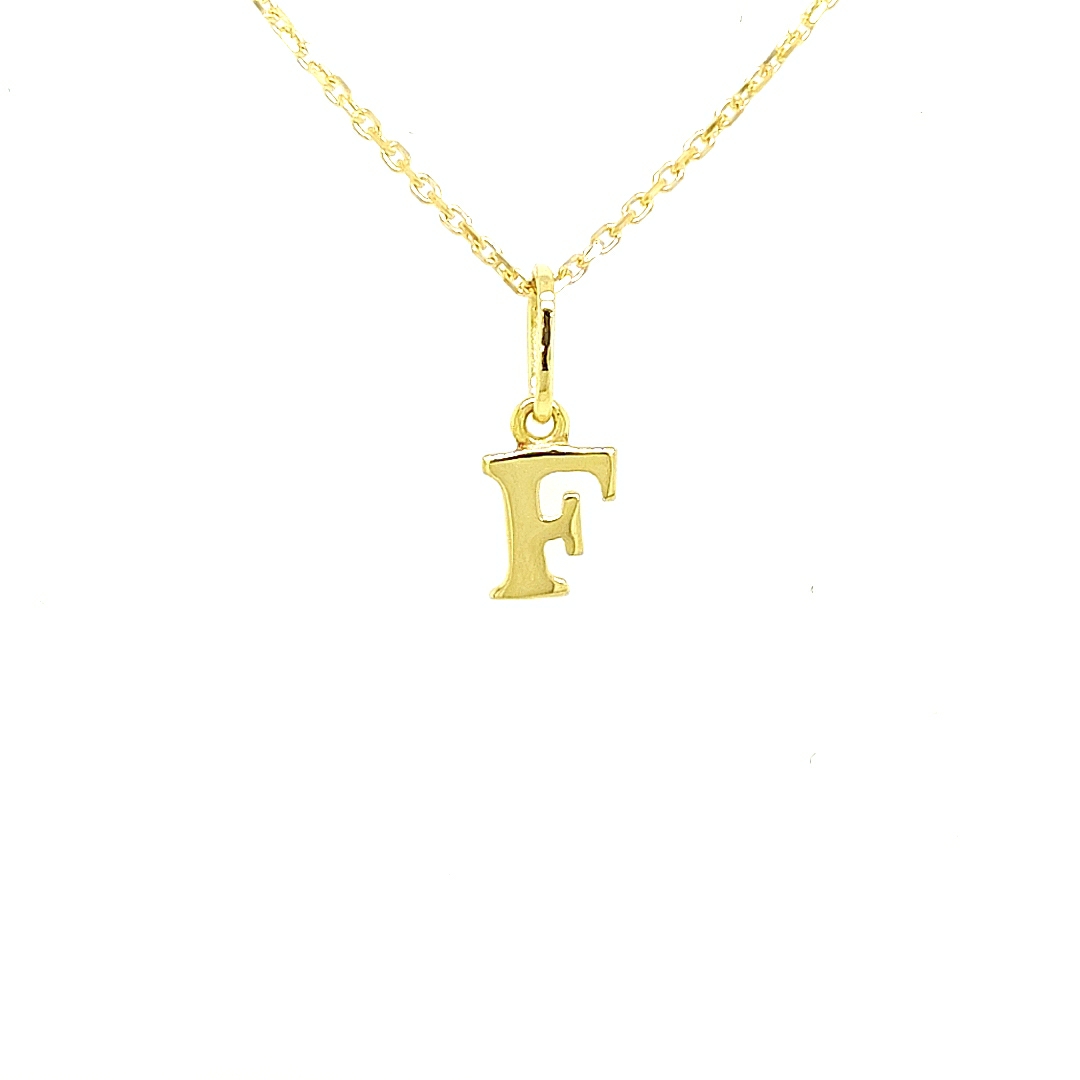 Een letter hanger is onwijs leuk en een absolute must have voor iedere sieraden liefhebber! Het beste wat je dan kan nemen is een écht gouden hanger, zoals deze hanger. Deze letterhanger is volledig glad gepolijst en geschikt voor een kettinkje of een bedelarmband.

Note: het kettinkje hoort niet bij de hanger, deze is enkel gebruikt voor de foto.