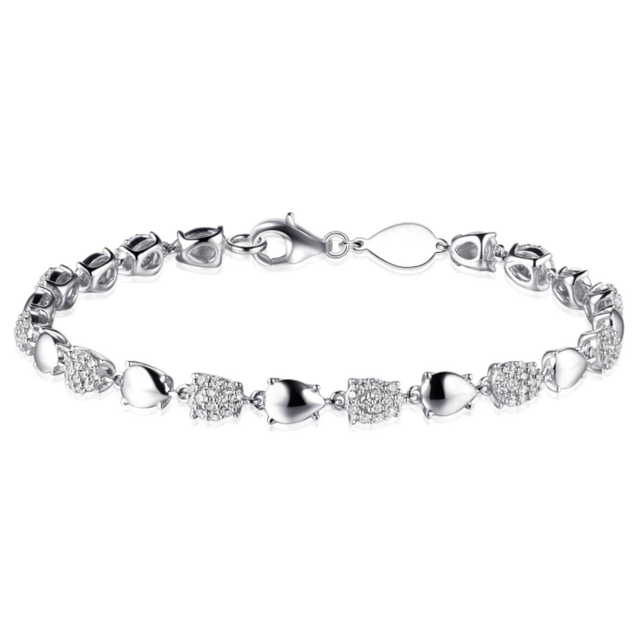 Gisser Jewels Zilver armband zilver I01B001