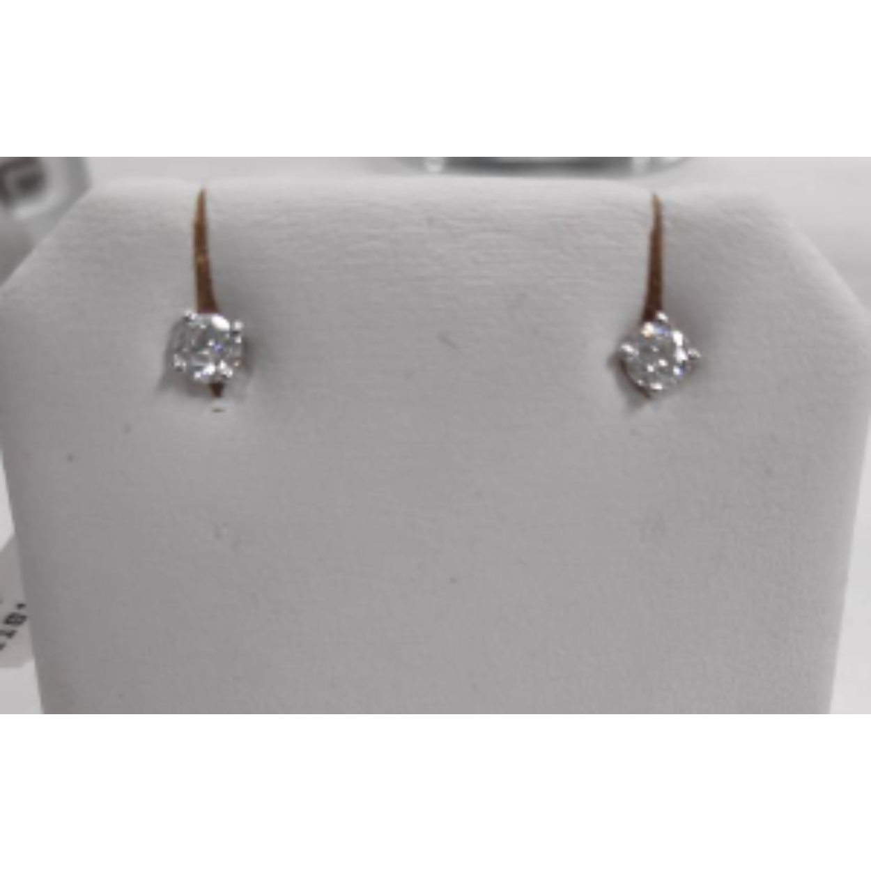 Diamanten oorbellen 0,8 caraat