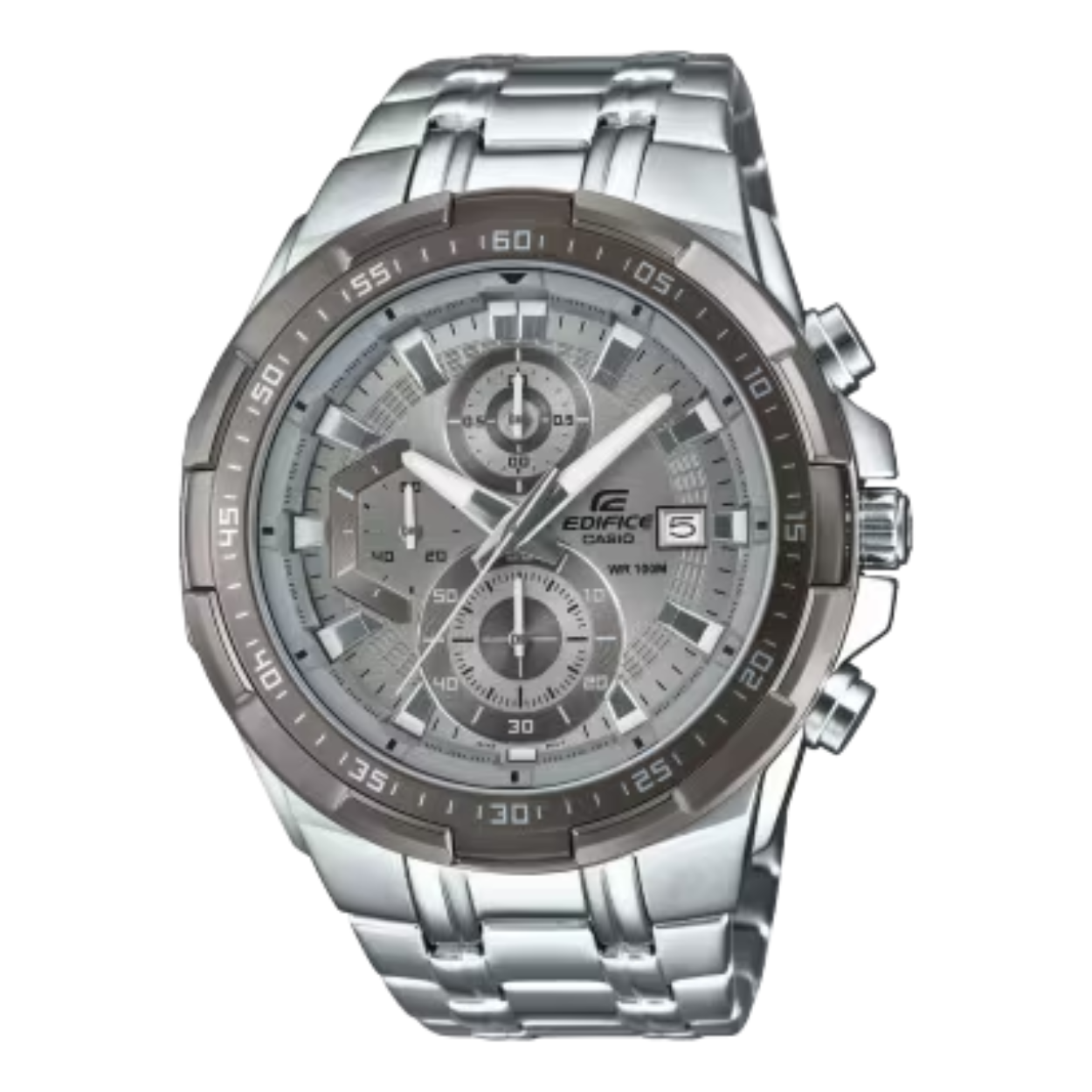 Edelstalen Edifice horloge 
10 ATM waterdicht