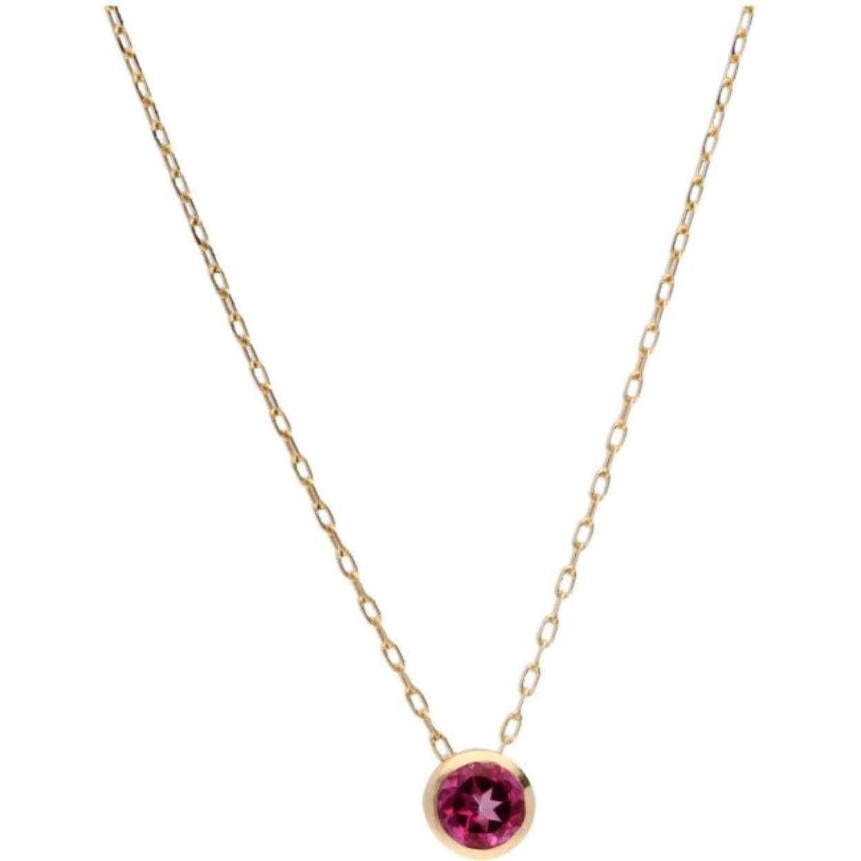 Deze Swing Jewels C-K14-W1327-TU 14k gouden geboortesteen ketting voor de maand oktober heeft de prachtige roze toermalijn als geboortesteen. Door roze toermalijn te dragen kun je mogelijk liefde aantrekken. De edelsteen symboliseert hoop, liefde en loyaliteit. Leuk om meerdere geboortekettingen samen te dragen van bijvoorbeeld jezelf en je kindje of geliefde. 