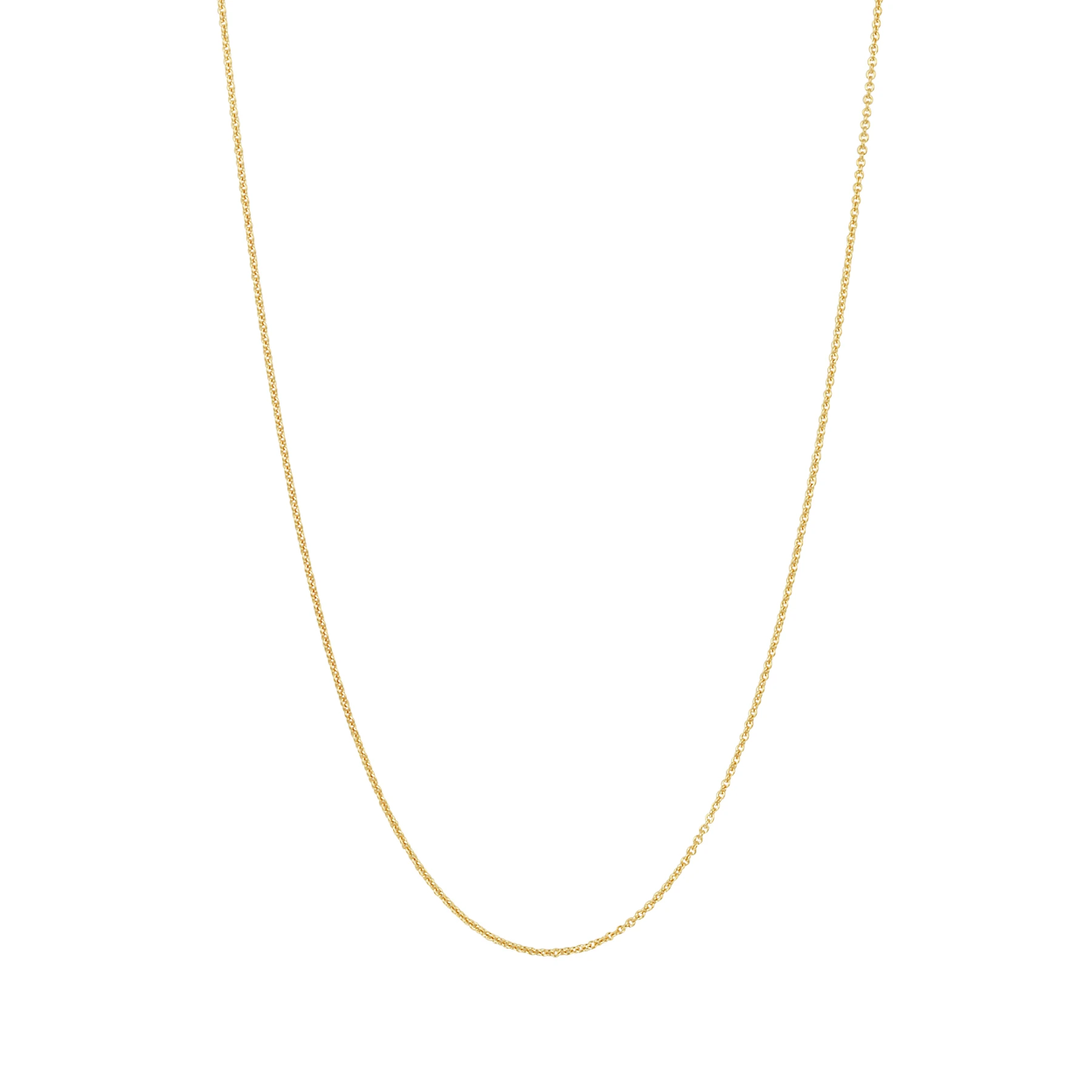 ONZE VERSTELBARE MASSIEF GOUDEN KETTING KETTING IS GEWELDIG - HET UNIEKE VERSTELBARE SYSTEEM BETEKENT DAT JE DE KETTING KUNT AANPASSEN AAN ELKE GEWENSTE LENGTE! WIL JE IN EEN OOGWENK VAN CHOKER NAAR LANGE KETTING GAAN - WIJ HEBBEN JOU. BOVENDIEN IS HET GEMAAKT VAN 18-KARAATS GOUD VAN DE HOOGSTE KWALITEIT. -
