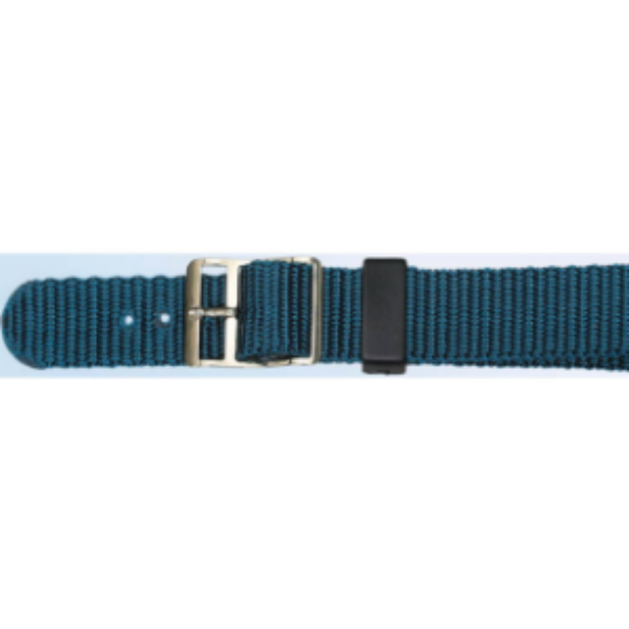 Horlogeband 20mm blauw