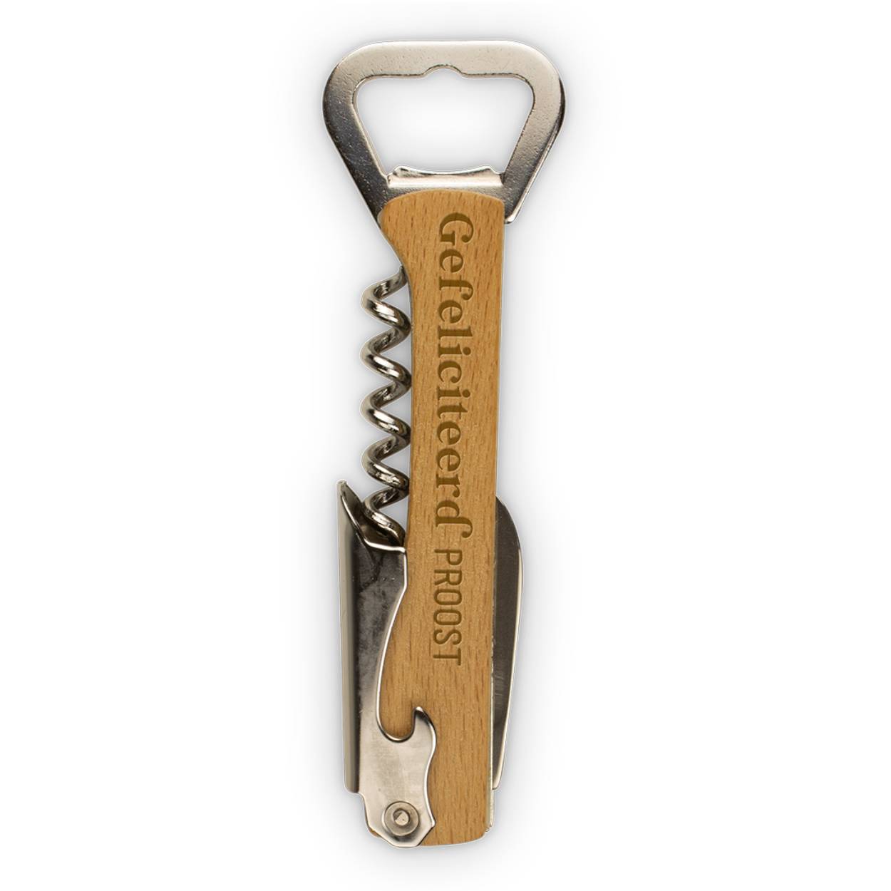 Deze luxe Wijn Collectie bestaat uit persoonlijke kurkentrekkers en openers, handige wijnstoppers én een serie originele borrelplanken. Alles natuurlijk voorzien van persoonlijke teksten voor elke gelegenheid. Alles gemaakt met een uniek design. Zoals u van uw groothandel in slijterij cadeautjes gewend bent.