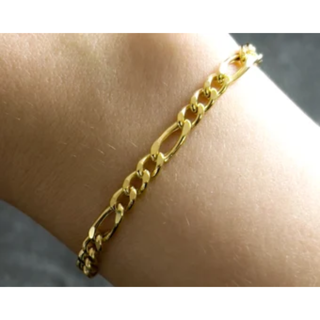 geel gouden figaro armband 1979234