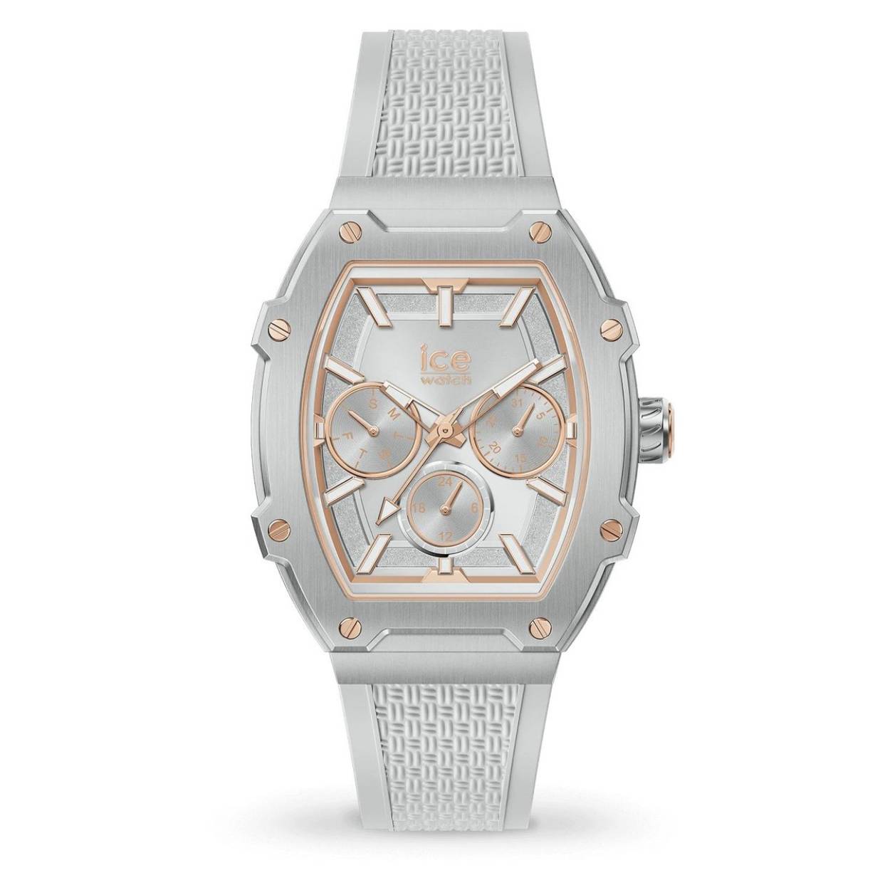 Laat je verfijnde stijl zien met de ICE boliday - Grey shades. De elegante, tijdloze grijstinten voegen een discreet modern accent toe aan al je looks. Dit veelzijdige en verfijnde horloge is het perfecte accessoire om je outfits elegant en subtiel aan te vullen.