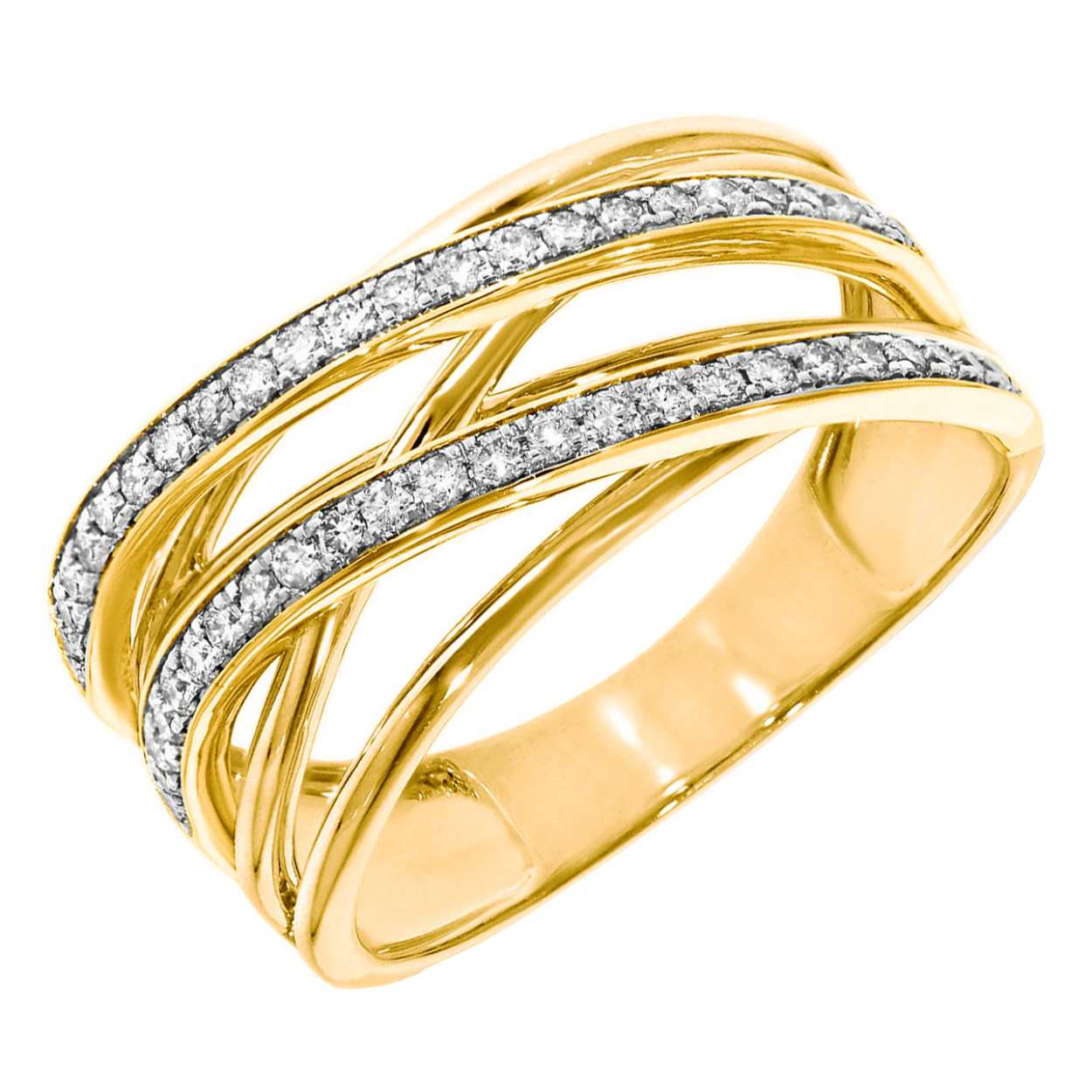 14 Krt G/W Ring 46-0.32 Crt H SI