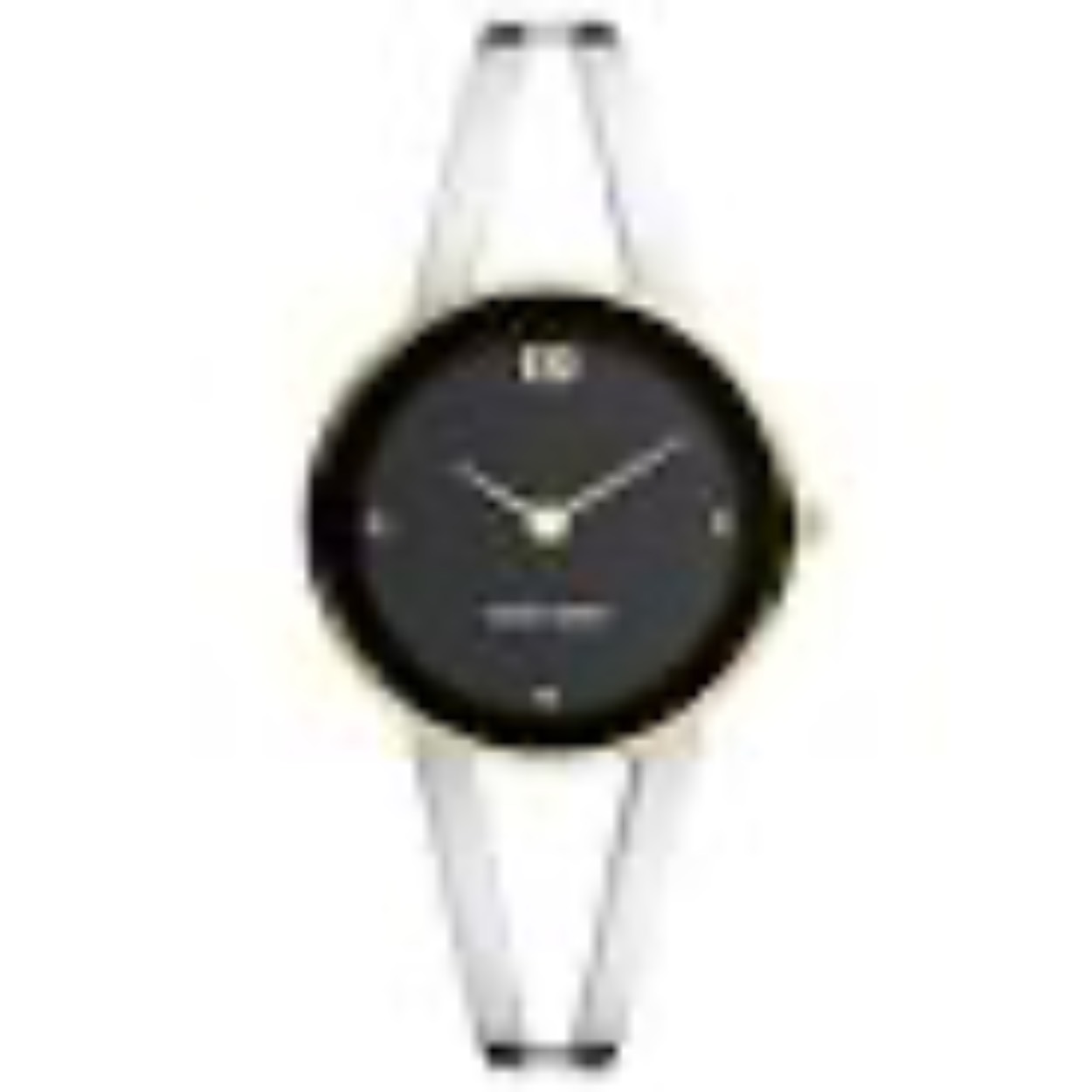 Danish Design horloge met stalen band, Nostalgi bicolor/zwart