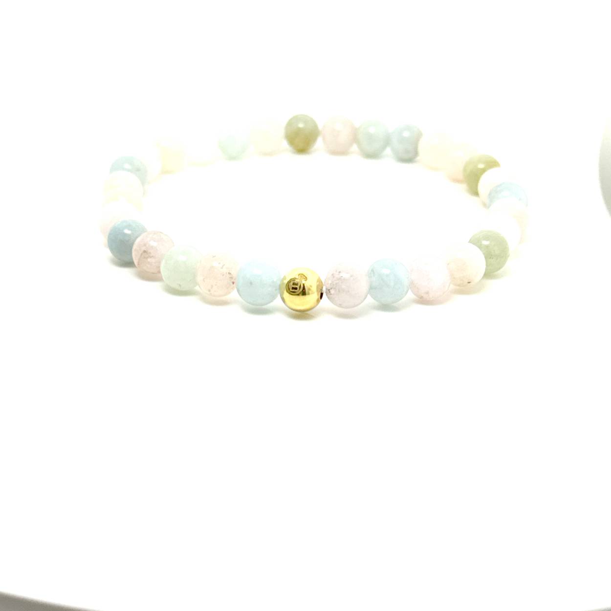 Roze multicolor 18 karaat armband