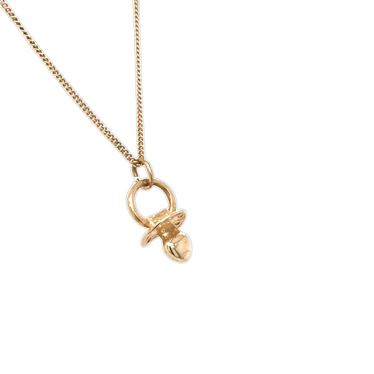 gouden bedel speen