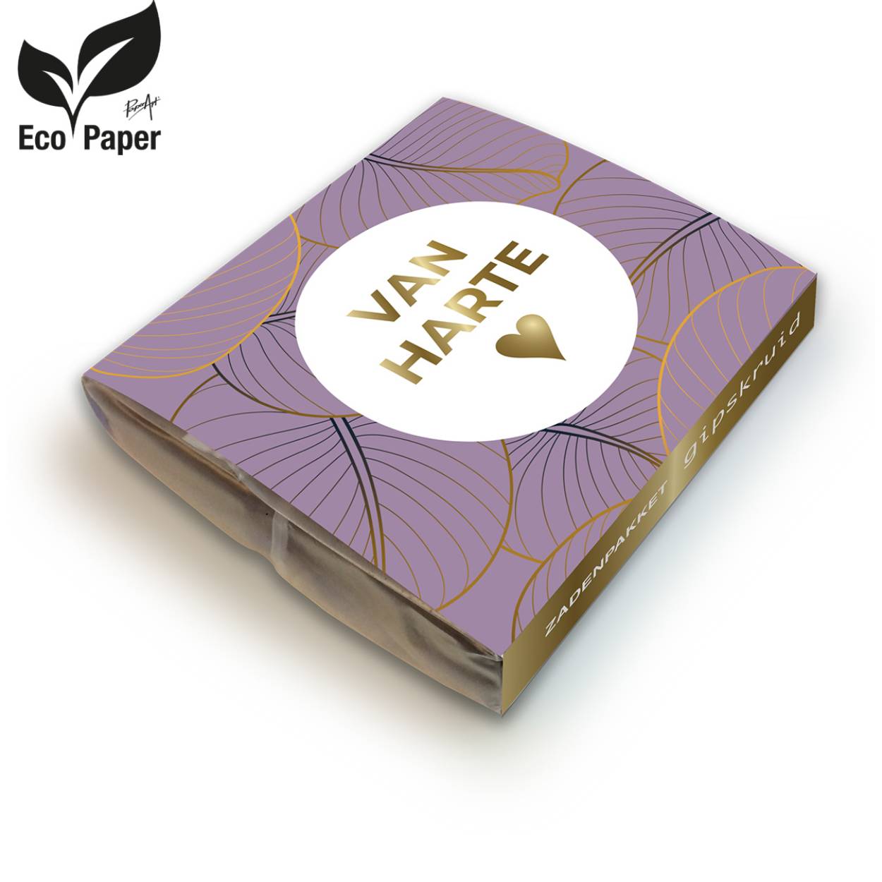 Gipskruid • Natural Gifts • Zadenpakketen Eco Everyday Blooms • Papier gemaakt van 100% plantafval • Inhoud: 1 x kweekzak, 1 x grondtablet, 1 x zakje zaden + plantinstructie