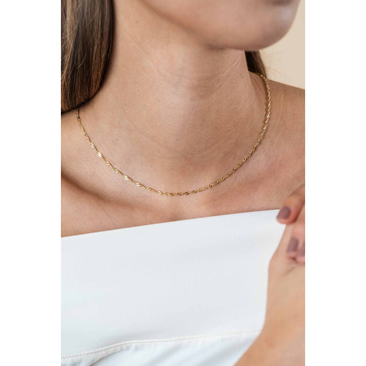 Zinzi gouden collier