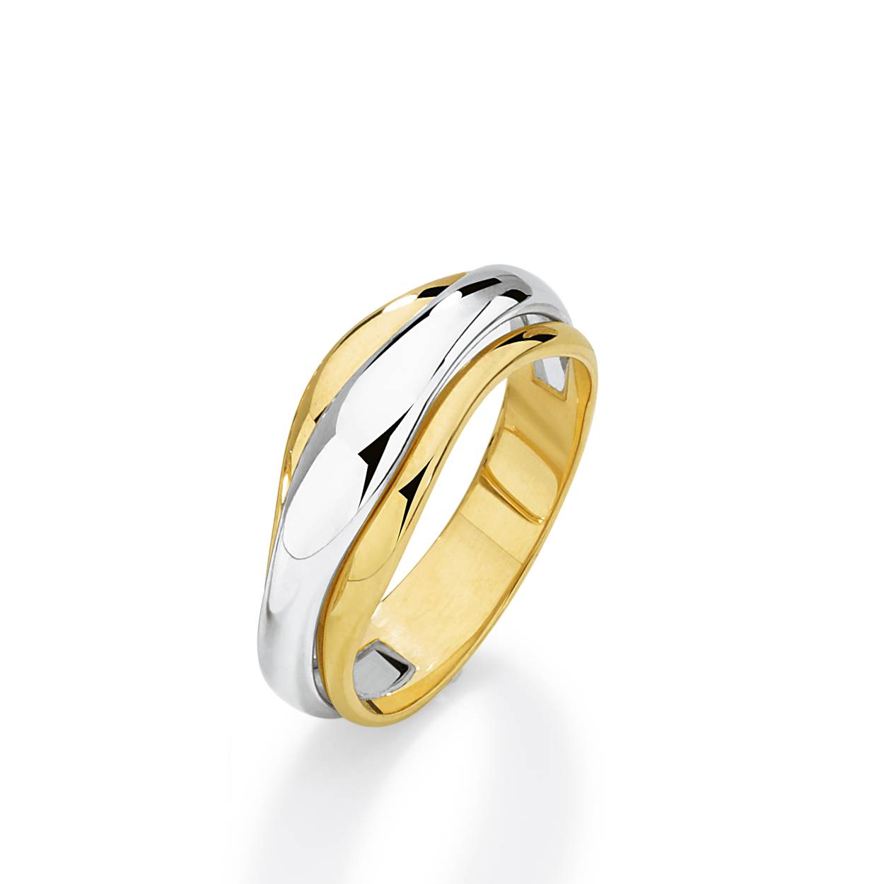 Ring gemaakt met oud goud.