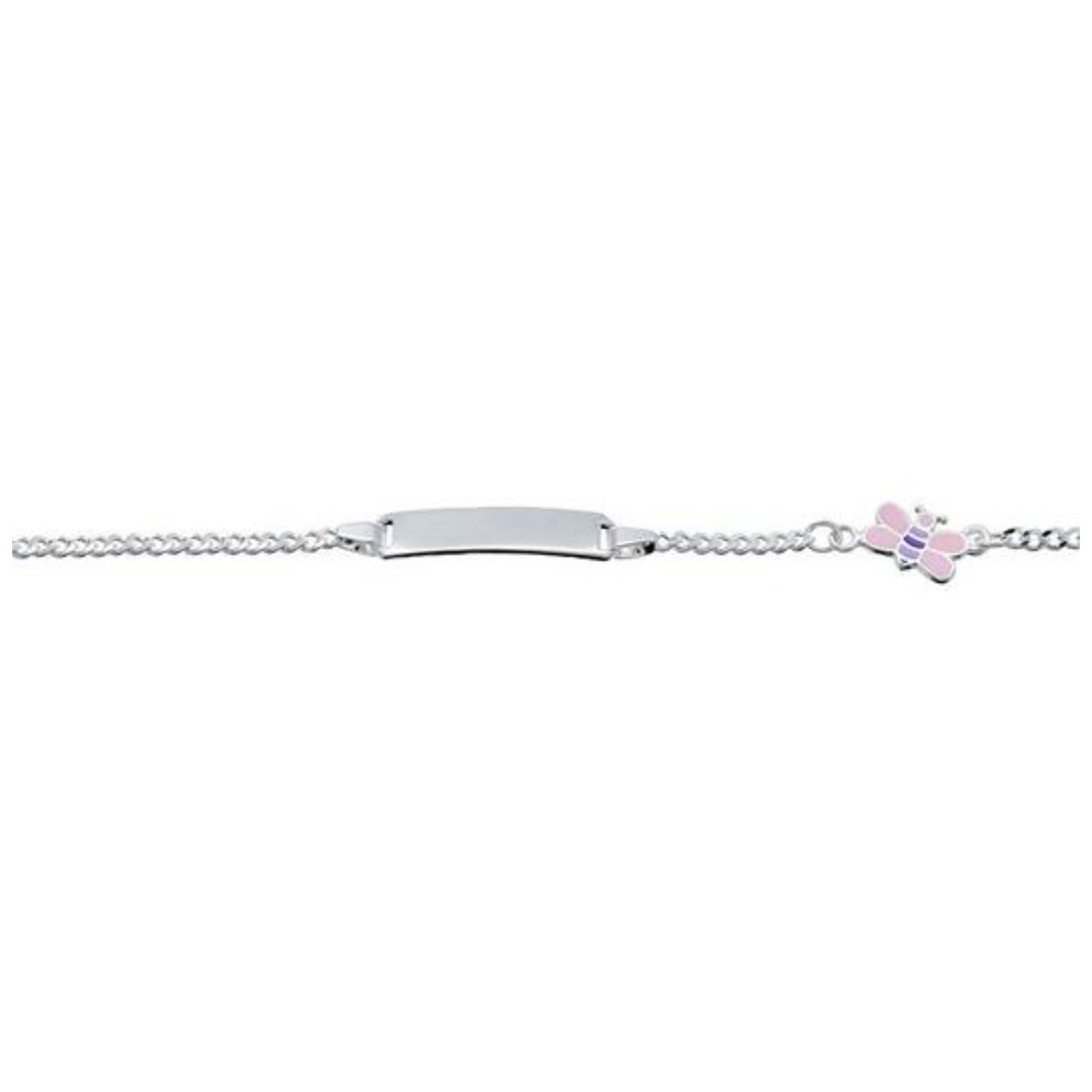 Graveerarmband met vlinder