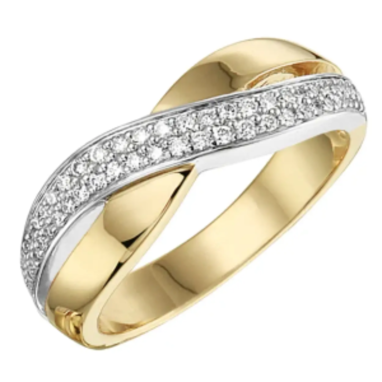 4 Krt GGD Ring 54-0.28 Crt H SI