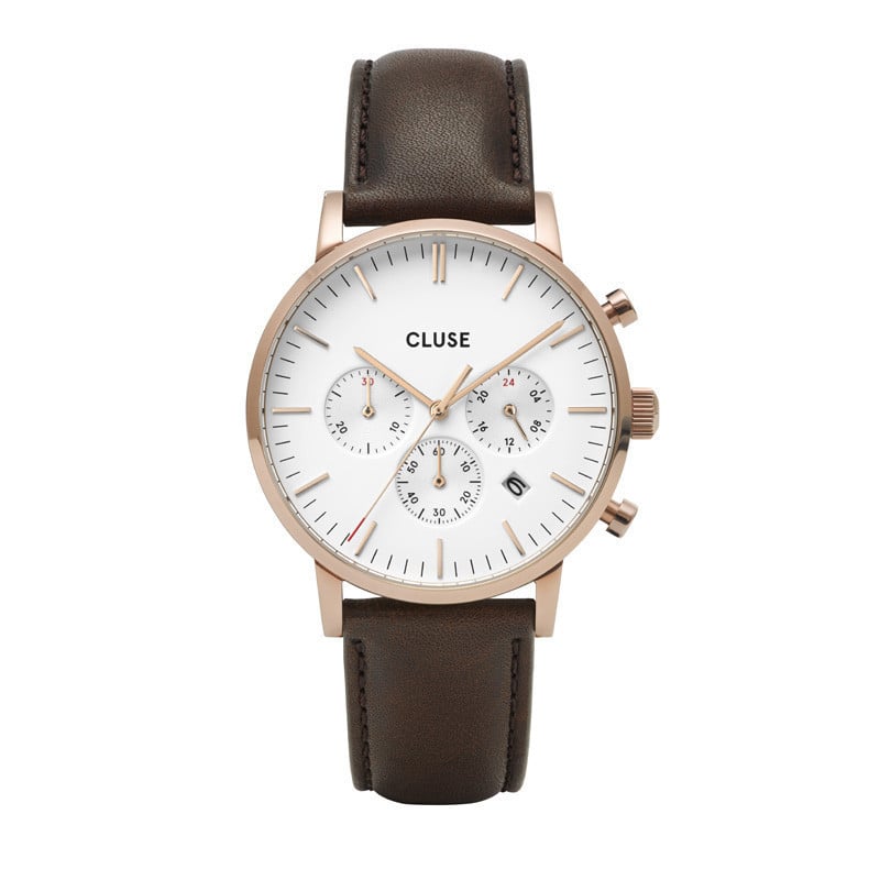 Dit is een prachtig herenhorloge van het merk Cluse.