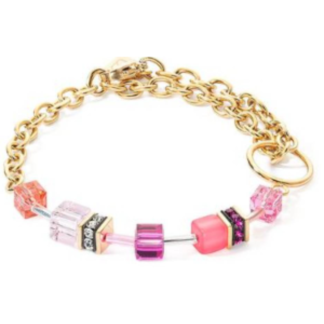 Dit is een armband van het merk Coeur de Lion gemaakt voor dames.