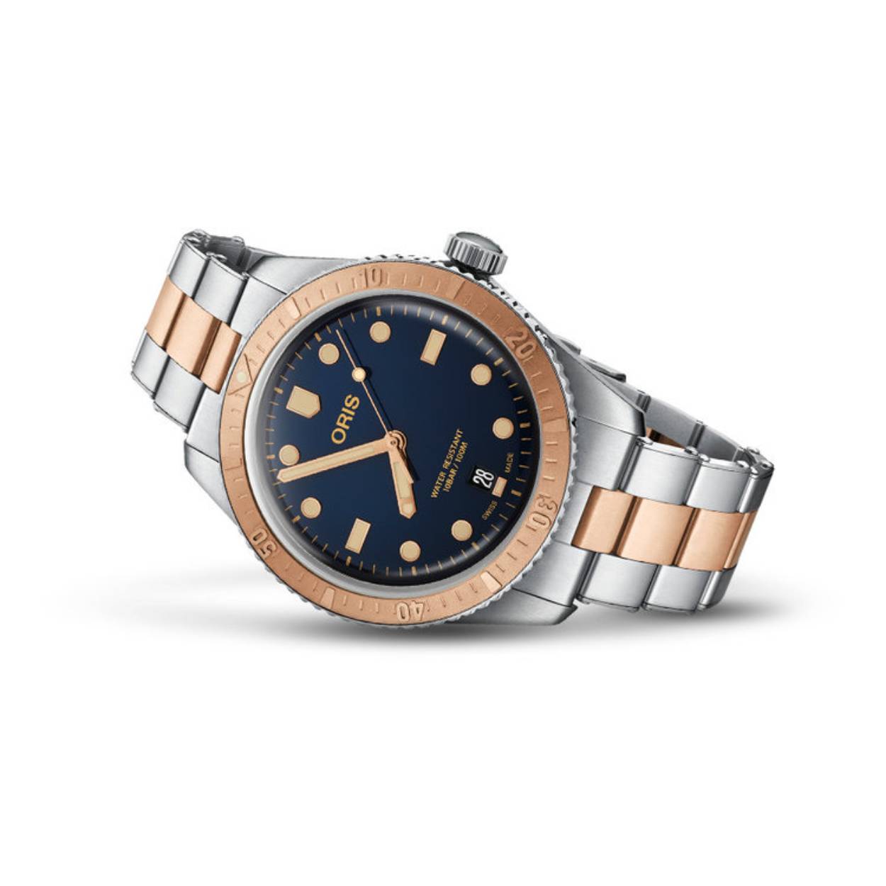 Sixty five steel/bronze gents