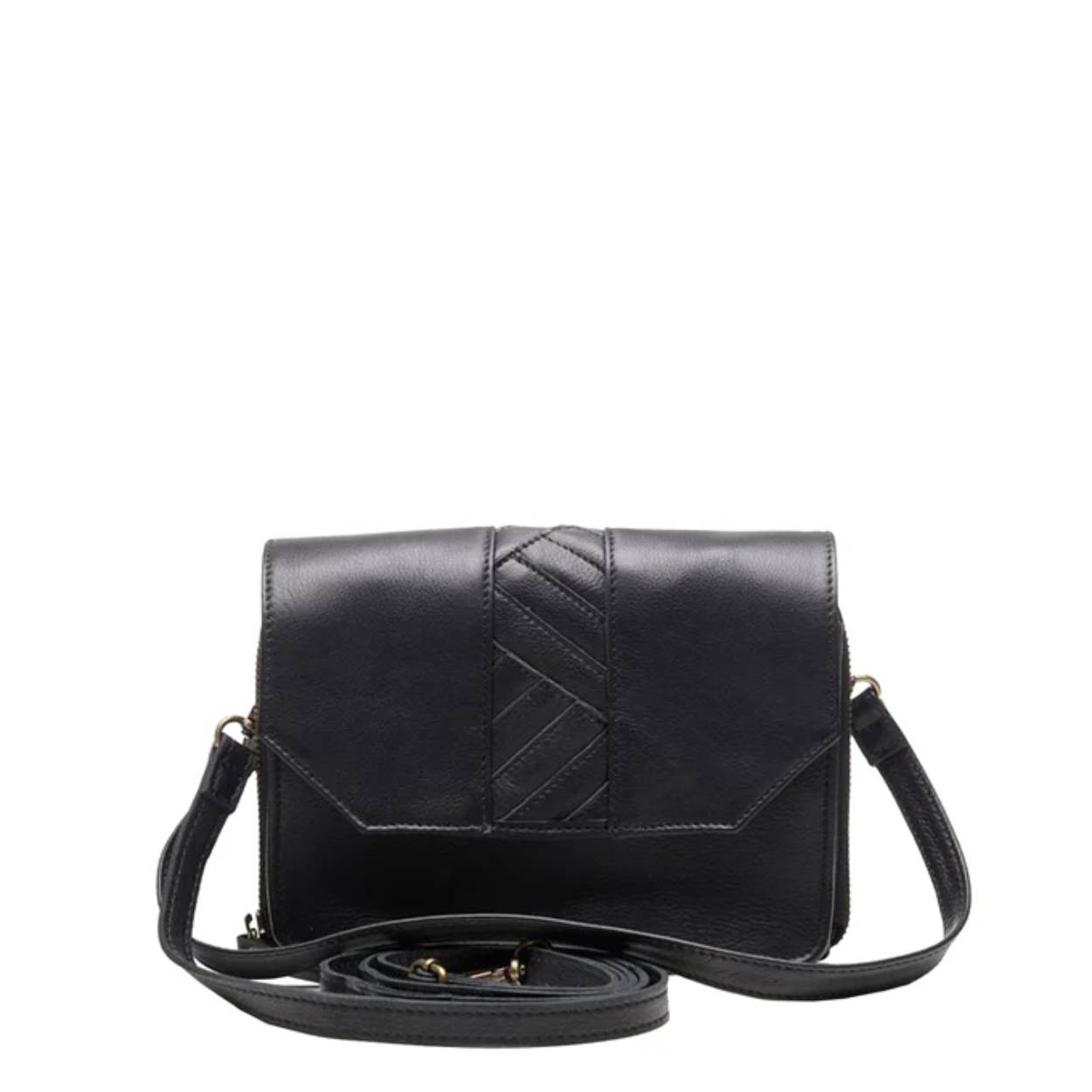 Roxy All-in One *Super fashionable schouder/crossbody tas met opvallend gestikt leerpatroon. Deze handige schouder/crossbody van stevig leer heeft een flap met opvallende stiksels in het midden. De flap is afsluitbaar met een magneet en er bevindt zich een groot insteekvak aan de voorzijde. De Roxy heeft twee afzonderlijke vakken, afgescheiden door een middenvak met rits, deze kan rondom open. In het voorste vak bevinden zich 20 vakjes voor pasjes. De Roxy All-in one wordt geleverd met een lange verstelbare afneembare crossover band en Een kortere schouderband. De Roxy All-in One is onderdeel van onze “firm ox bags” serie, deze ox bags kenmerken zich door volnerf stevig en tegelijkertijd soepel leer. De Chabo ’s worden met zorg op een plantaardige manier gelooid en gekleurd, zonder het gebruik van schadelijke stoffen.

Hardware:
Antic Brass
Schouderband:
2 banden, kort en lang. Afneembaar en verstelbaar
Leersoort:
OX
Sluiting:
Magneet en ritssluiting
afmeting:
21x17x3 cm