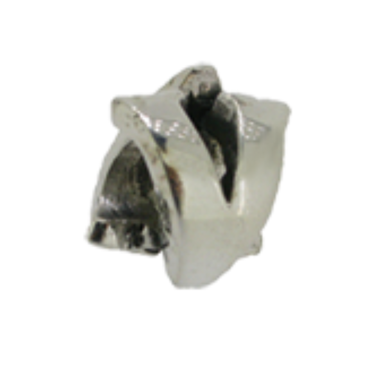 Letter V Zilver