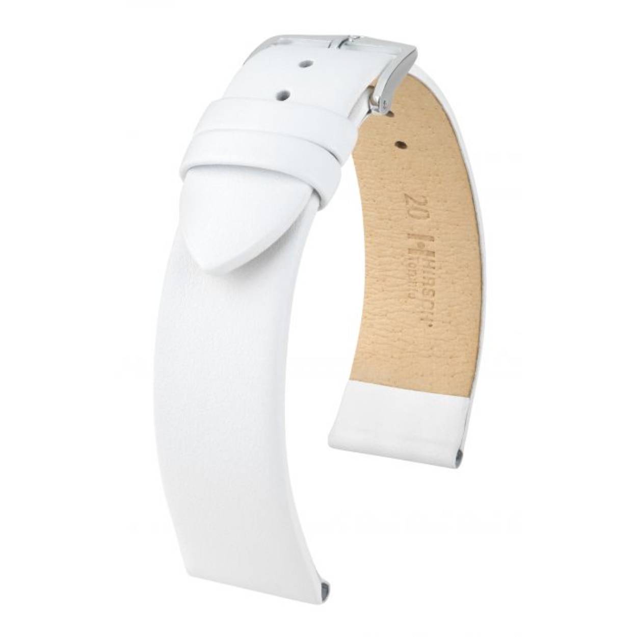 HIRSCH TORONTO M WHITE CALF 14/12MM 03702100-1-14.
