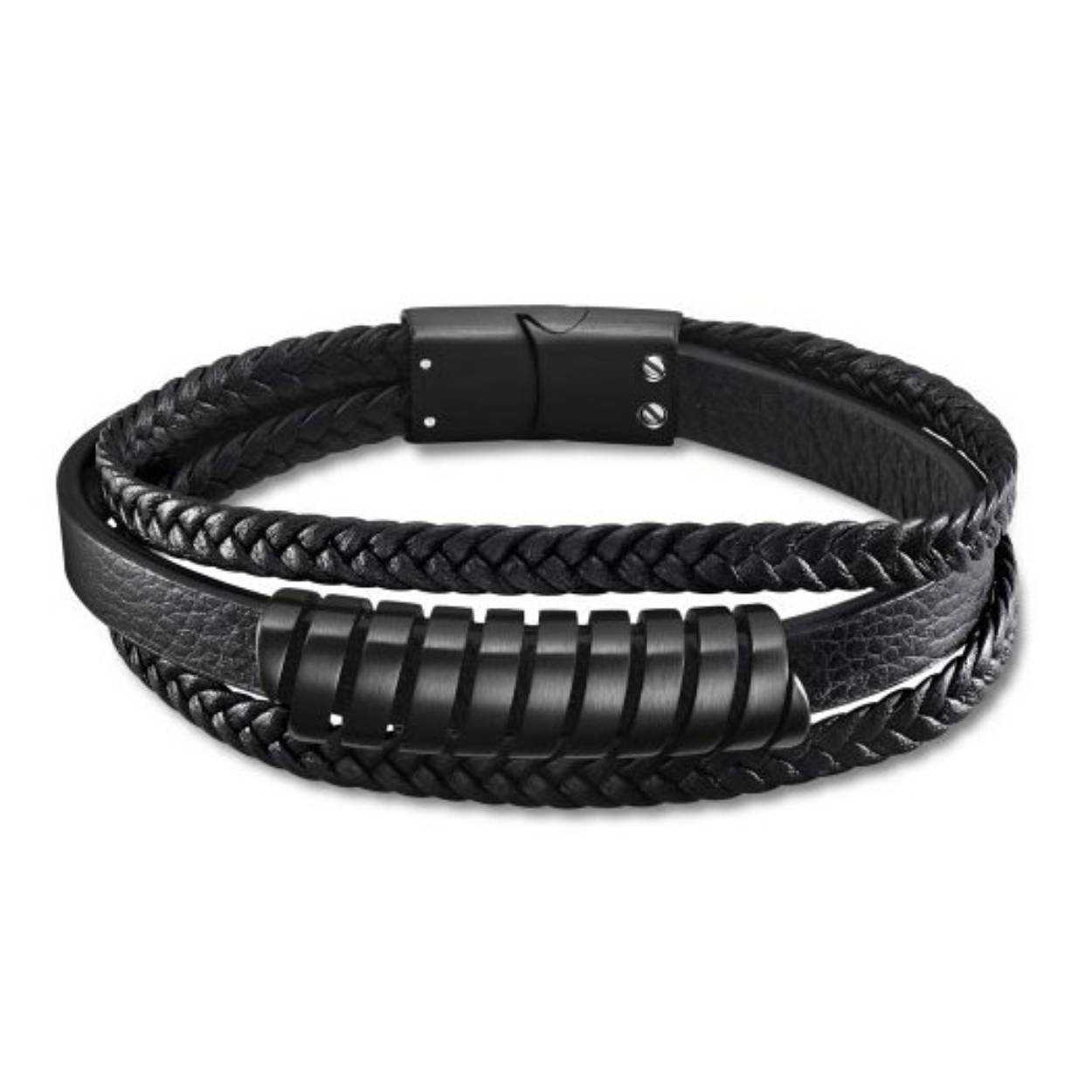 armband lederen lotus style festina heren