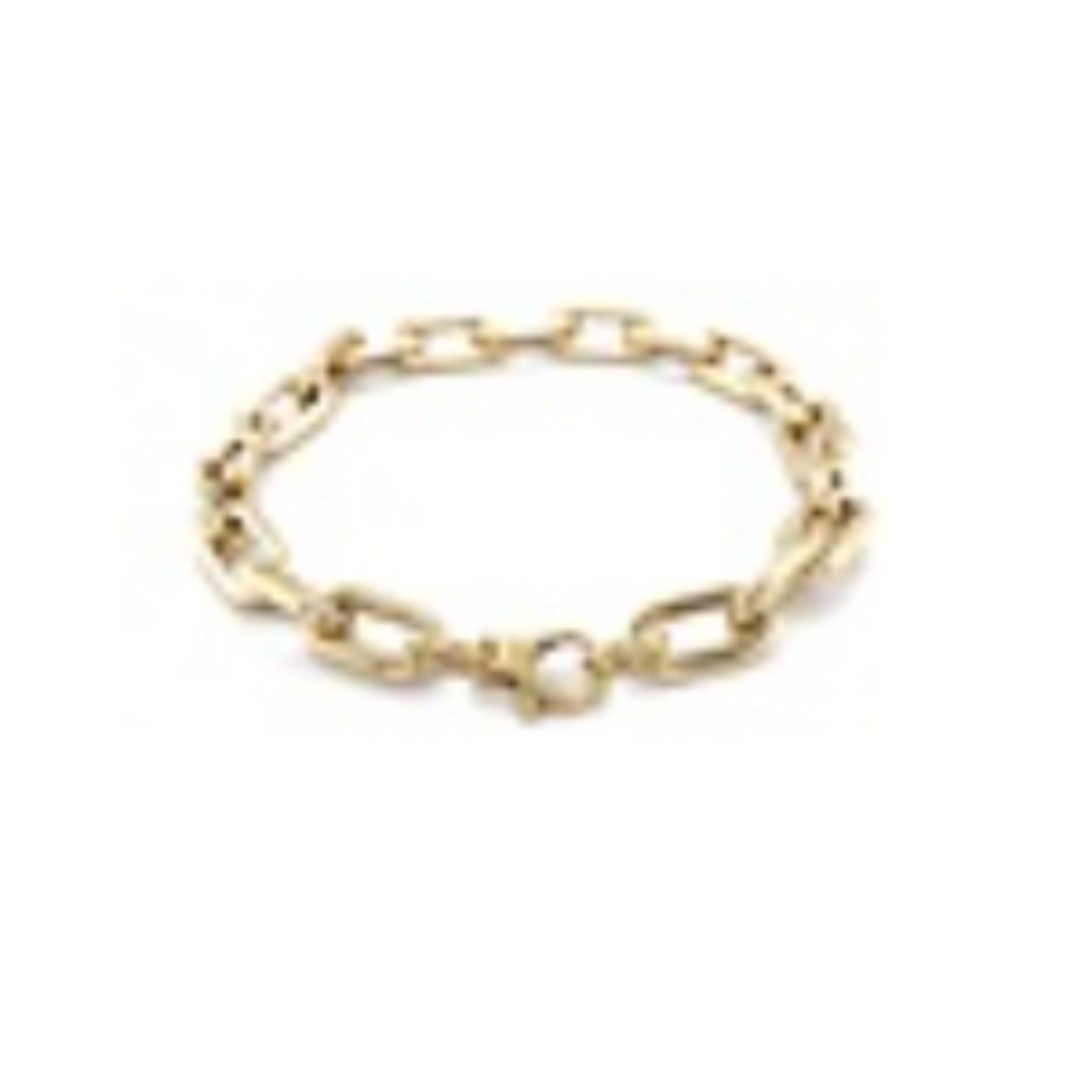 14 krt gouden ankerschakel armband 19 cm