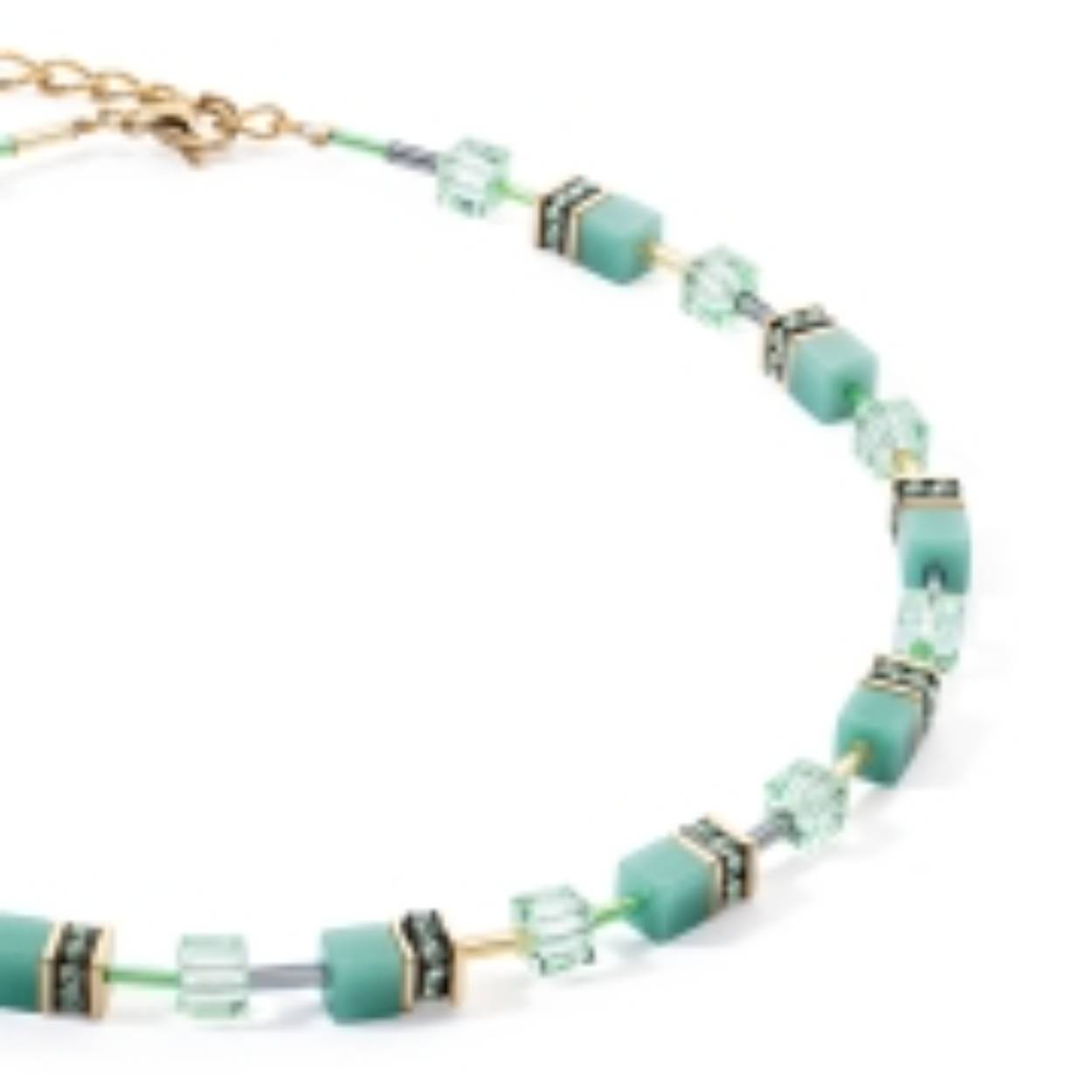  Coeur de Lion collier met swarovski kristallen. 