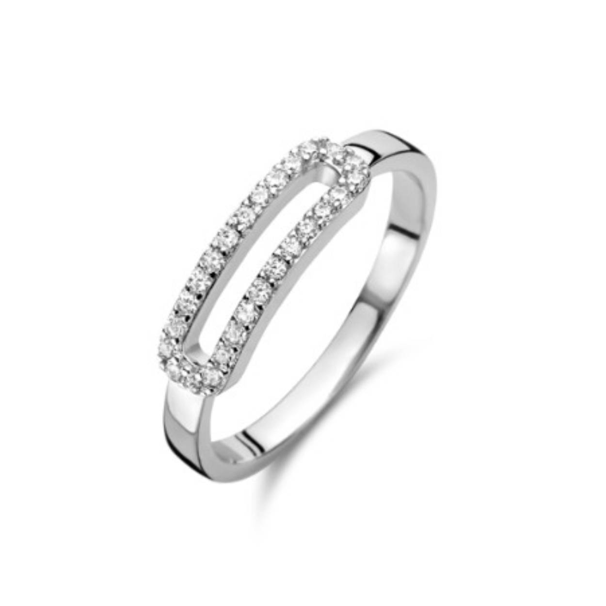 rosa di luca ring paperclip/zirkonia