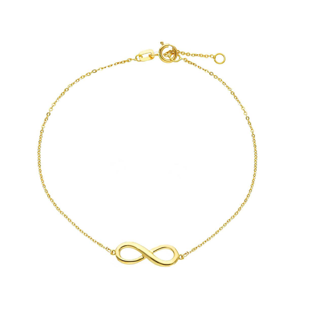 BRACELET OR JAUNE 18K , 18cm