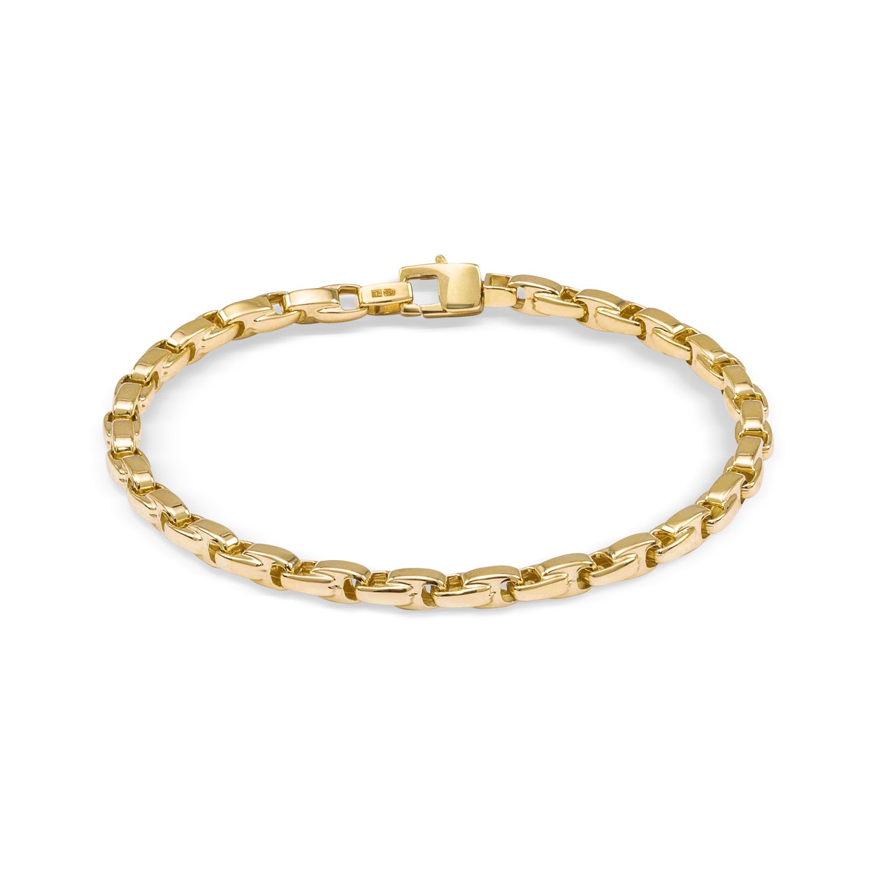 Prachtige 14krt gouden fantasiearmband van het merk Monzario. De lengte van de armband is 19cm.

Referentienummer: 1293AGEEL

Tevens bijpassend collier leverbaar 