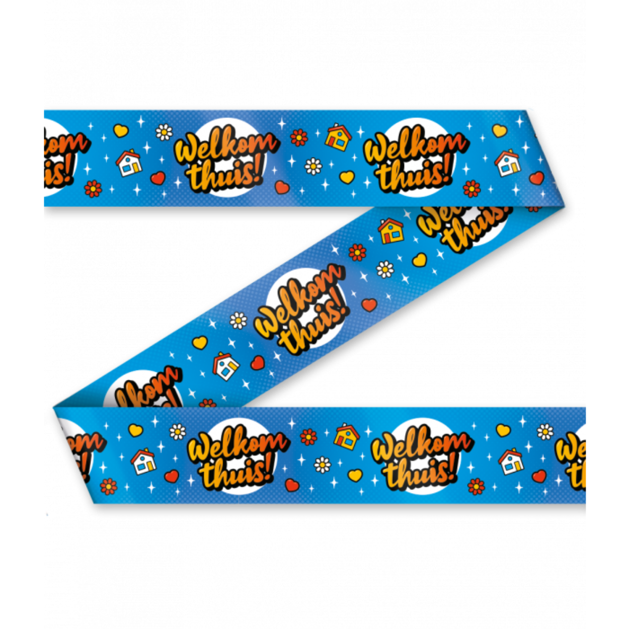 Deze feestelijke tape met leuk design is namelijk te krijgen voor elk soort feestje! Een verjaardag, geboorte, huwelijk, iemand die geslaagd is, of een feestje omdat iemand 30 jaar getrouwd is, alles is mogelijk. lengte (cm) 1200 breedte (cm) 9
