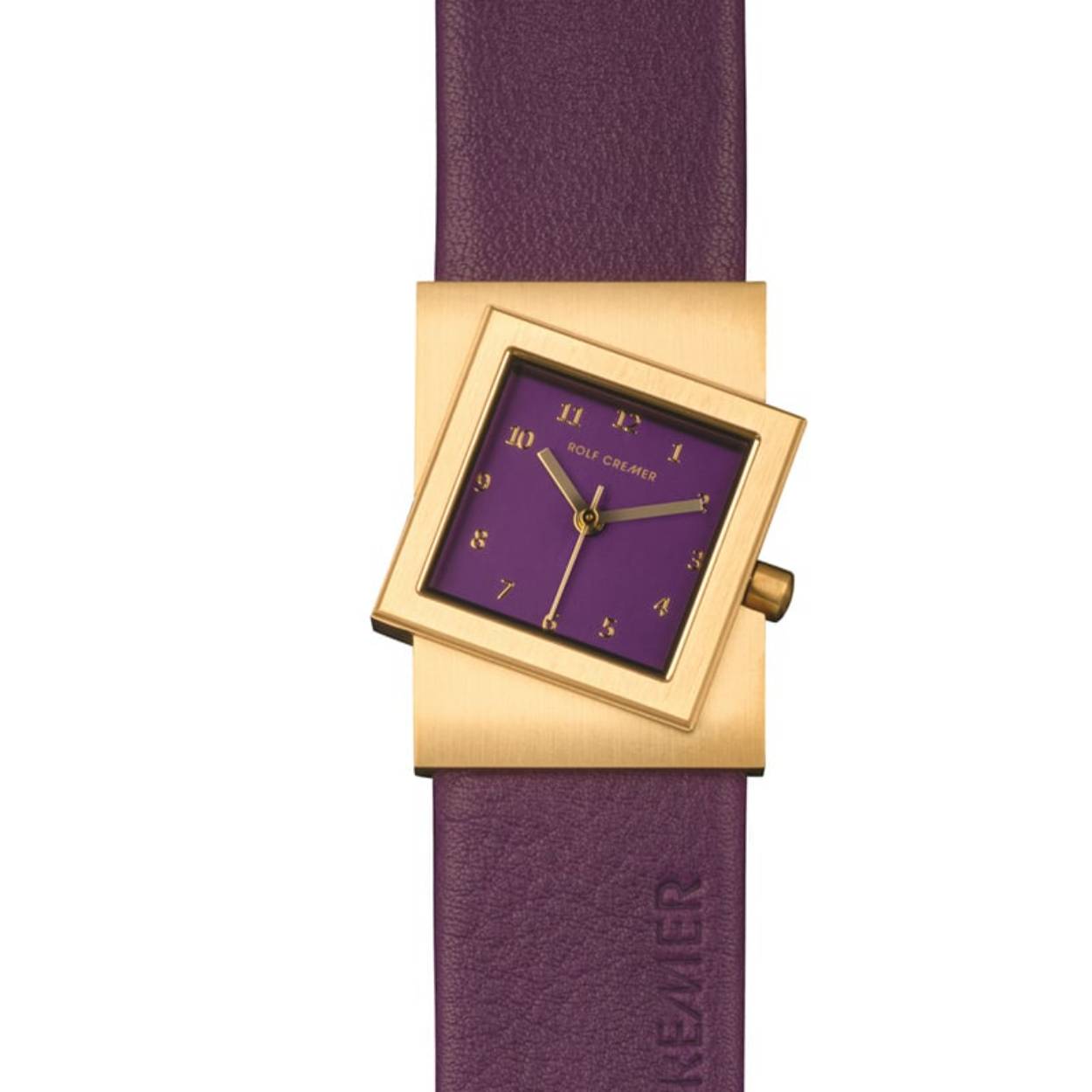 Ook paarse wijzerplaat