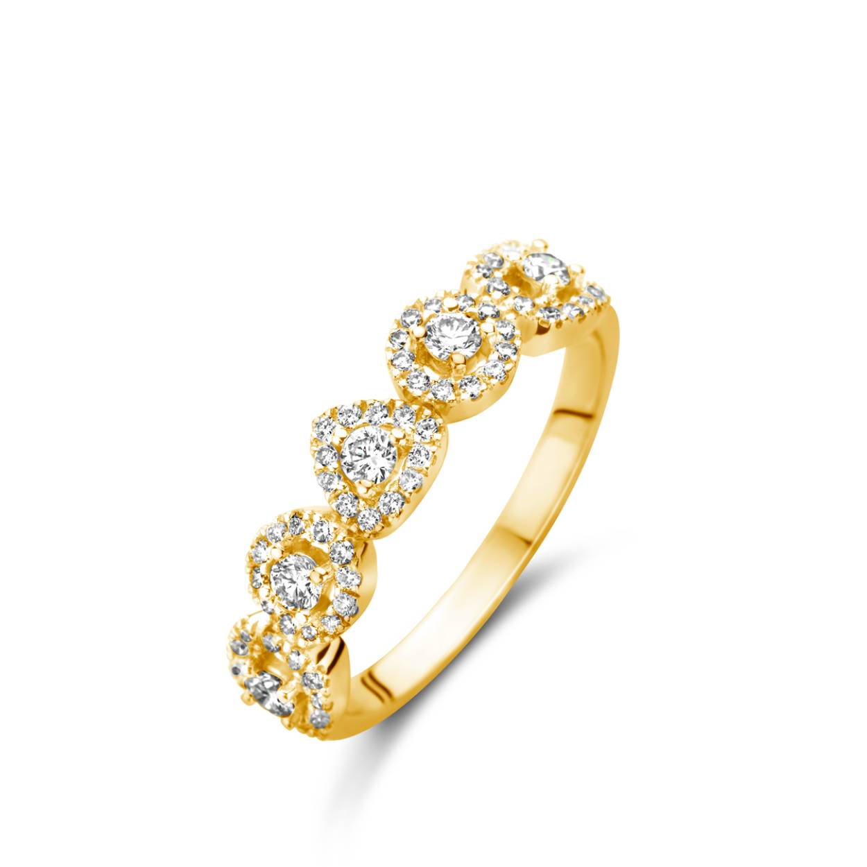 Ring goud 18kt One More.