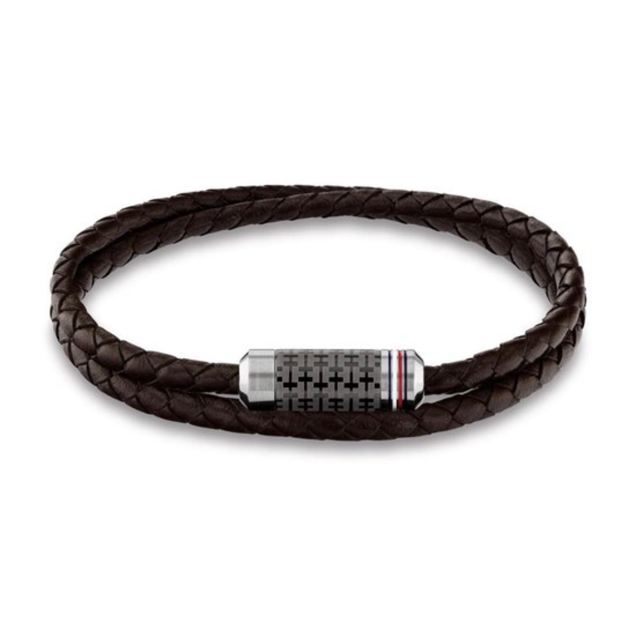 Tommy Hilfiger  armband leder bruin