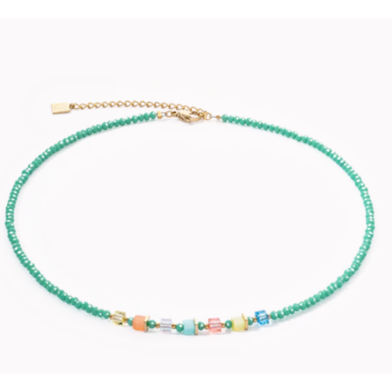 Dit is een collier van het merk Coeur de Lion gemaakt voor dames.