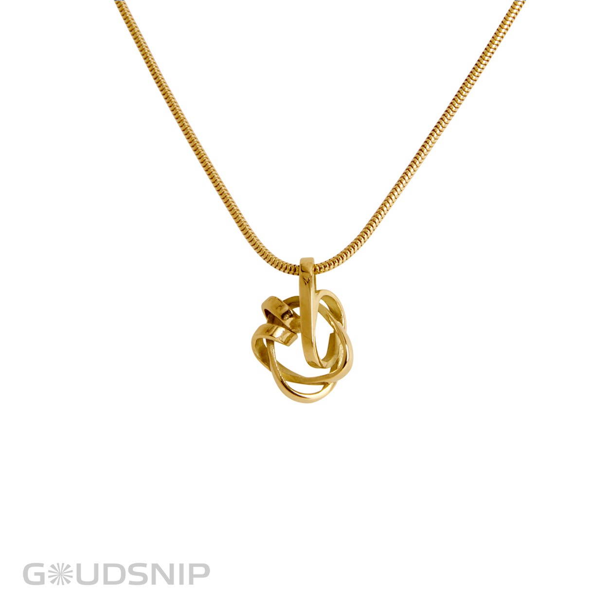 Deze unieke hanger is ontworpen en vervaardigd in ons atelier en ook verkrijgbaar in het zilver

Hanger is exclusief collier