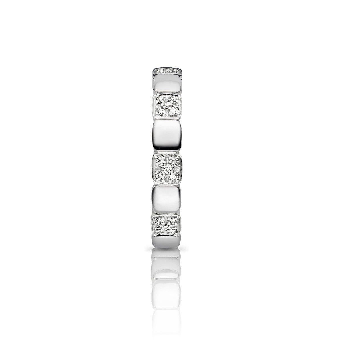 Witgouden ring 18KT.
