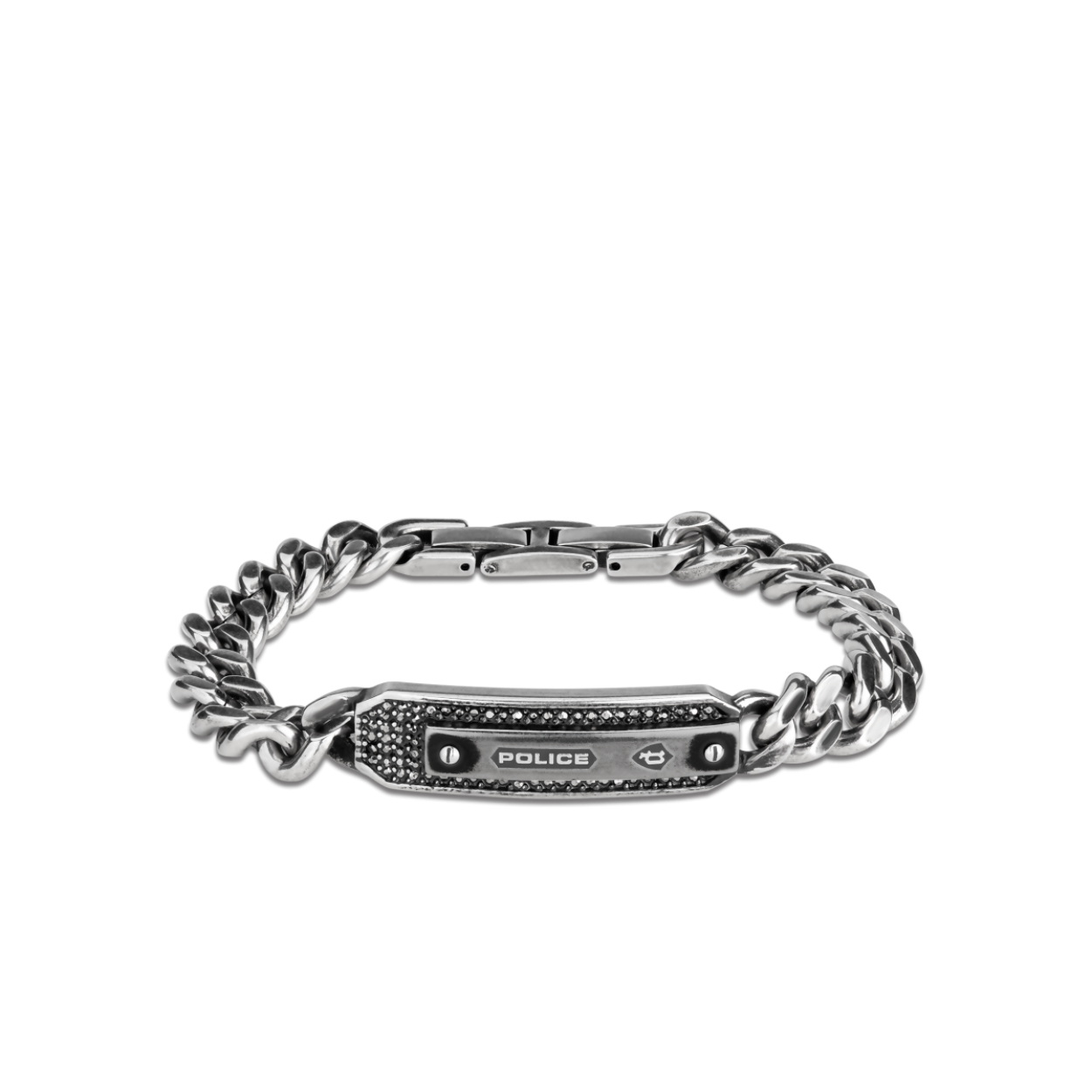 stalen armband grijs