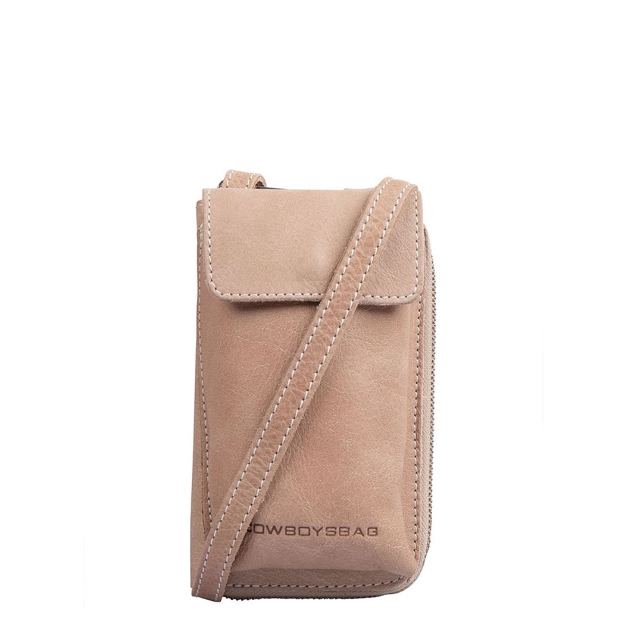 De Phone Purse Garston is gemaakt van hoogwaardig leer. Je kunt al jouw benodigheden kwijt in het hoofdvak met ritssluiting. Binnenin vind je 1 open vak voor extra opbergruimte. De crossbodytas wordt geleverd met een fijne schouderband zodat je deze met gemak op de schouder kunt dragen. Aan de buitenkant heeft de crossbodytas een handig voorvak met druksluiting. Combineer deze trendy crossbodytas met jouw favoriete outfits voor een unieke look!
AfmetingenB 9 x H 17.50 x D 2 cm