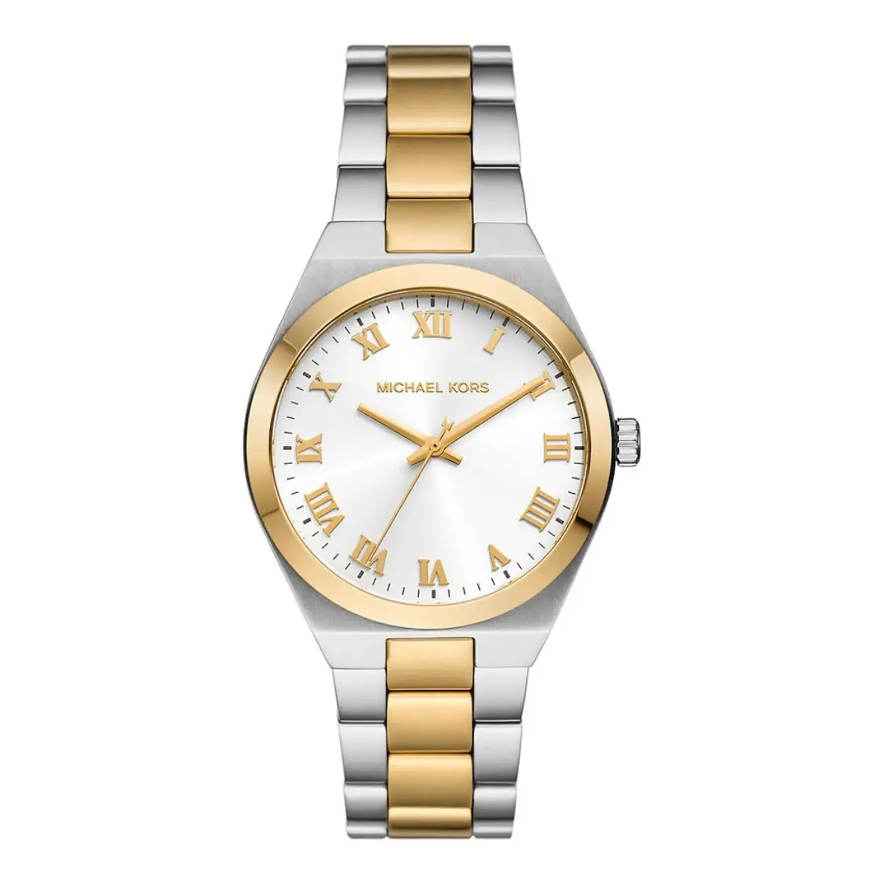 Dit Michael Kors horloge heeft een kast gemaakt van Roestvrijstaal met een diameter van 37 mm en is voorzien van een metalen band. In de kast bevindt zich een Miyota kwaliteitsuurwerk en is afgewerkt met Mineraalglas.
