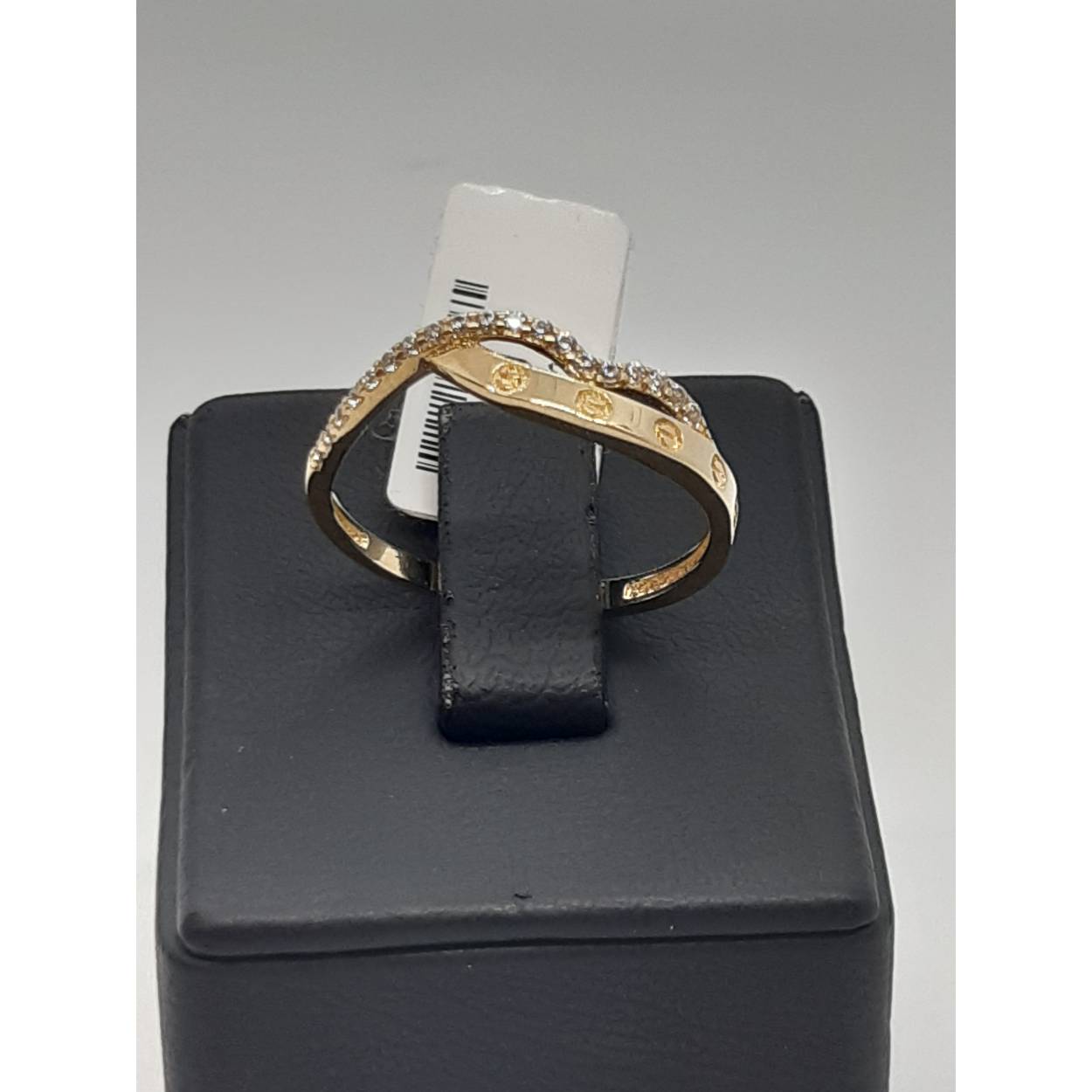gouden ring 14k met stenen