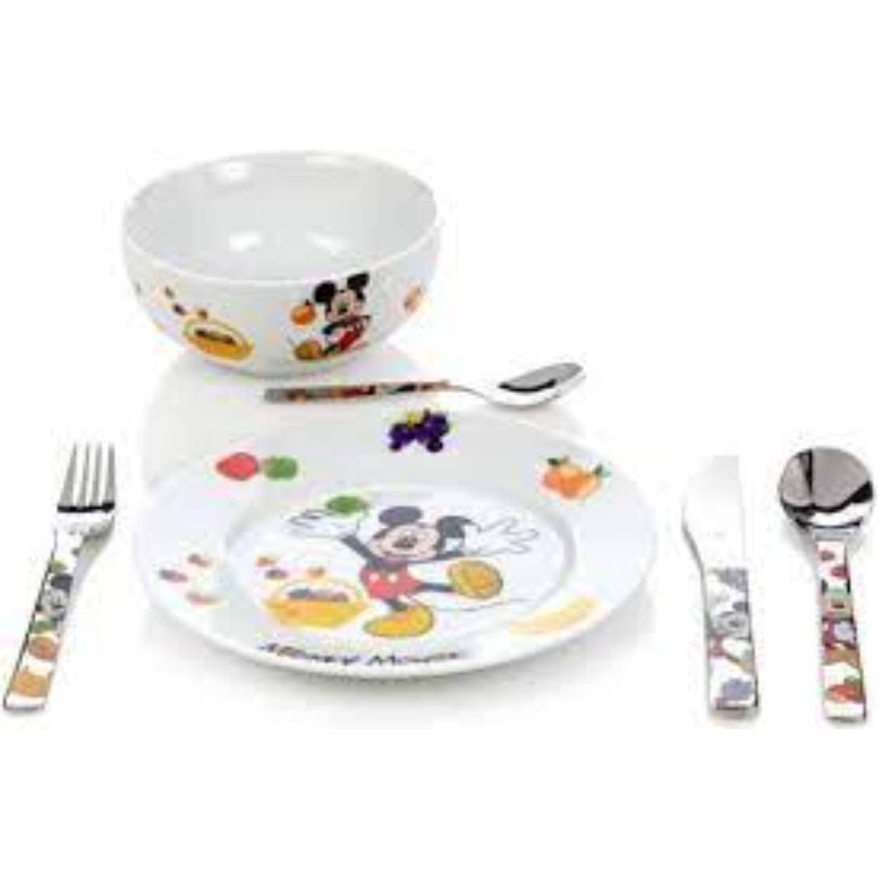WMF kinderbestek edelstaal Mickey Mouse 6 delig
