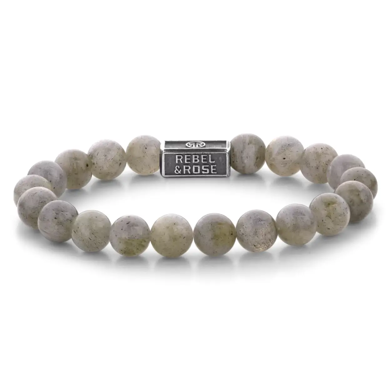 Rebel & Rose armband RR-80122-S-L Labradorite Shield -